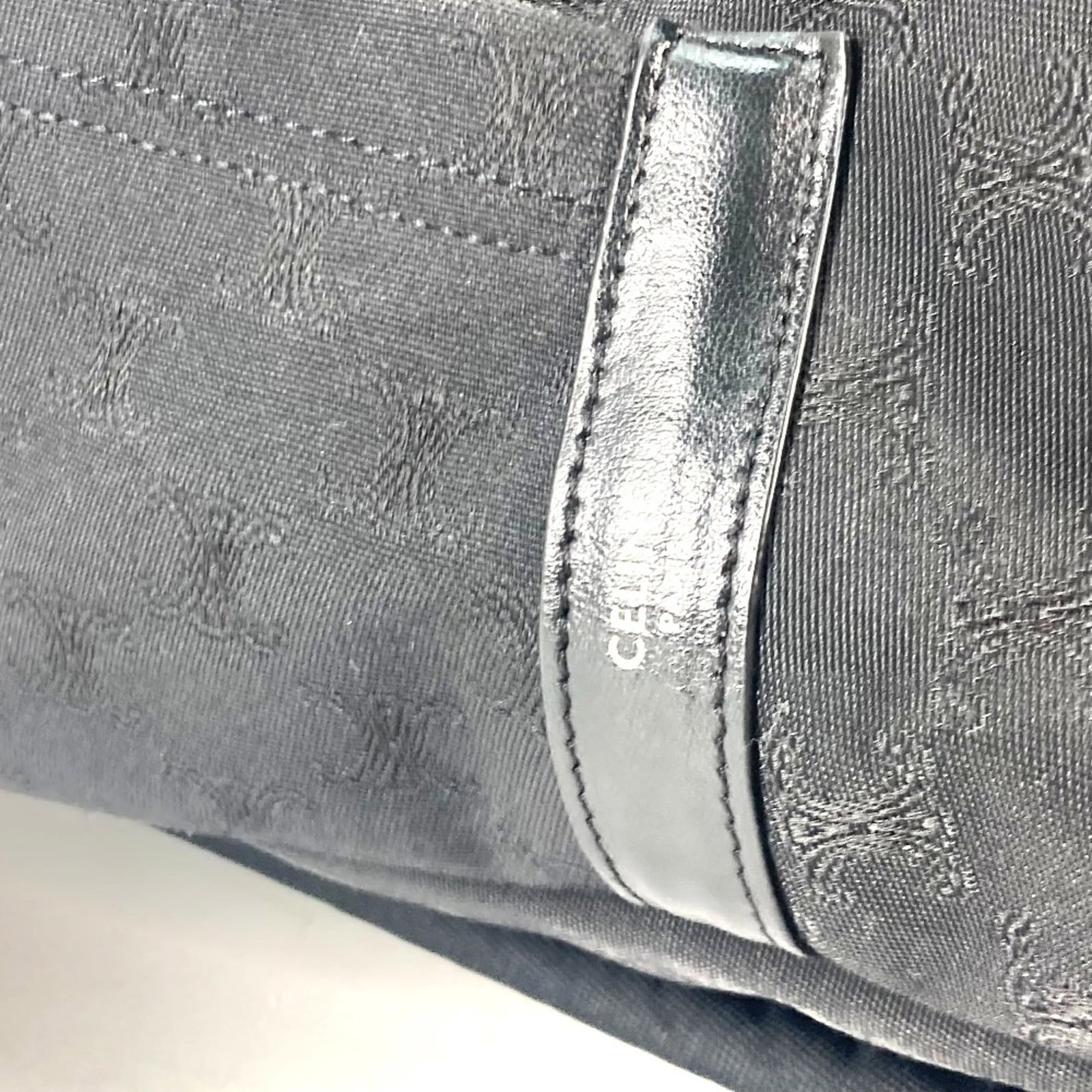 Canvas Leather Backpack Celine - 10