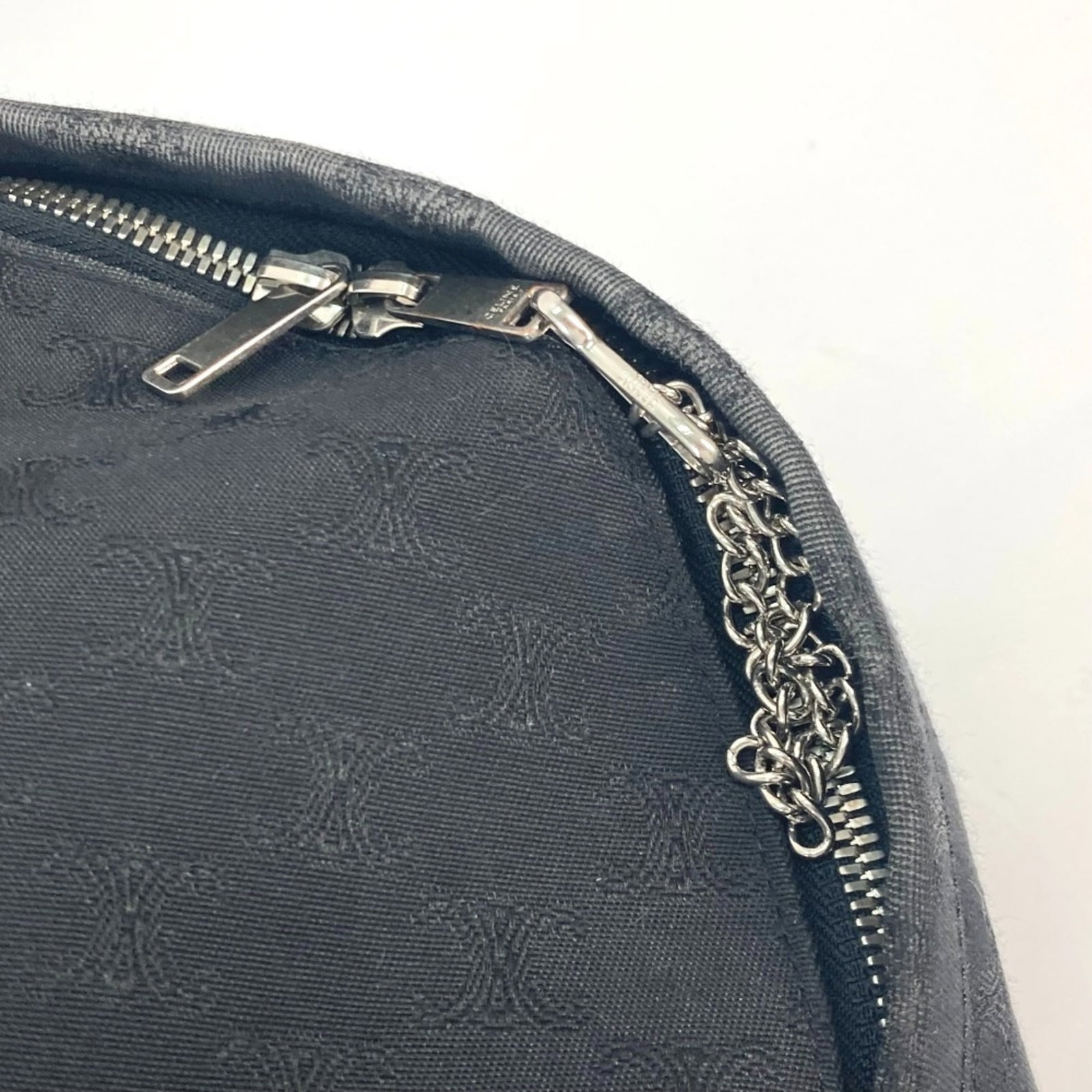Canvas Leather Backpack Celine - 12
