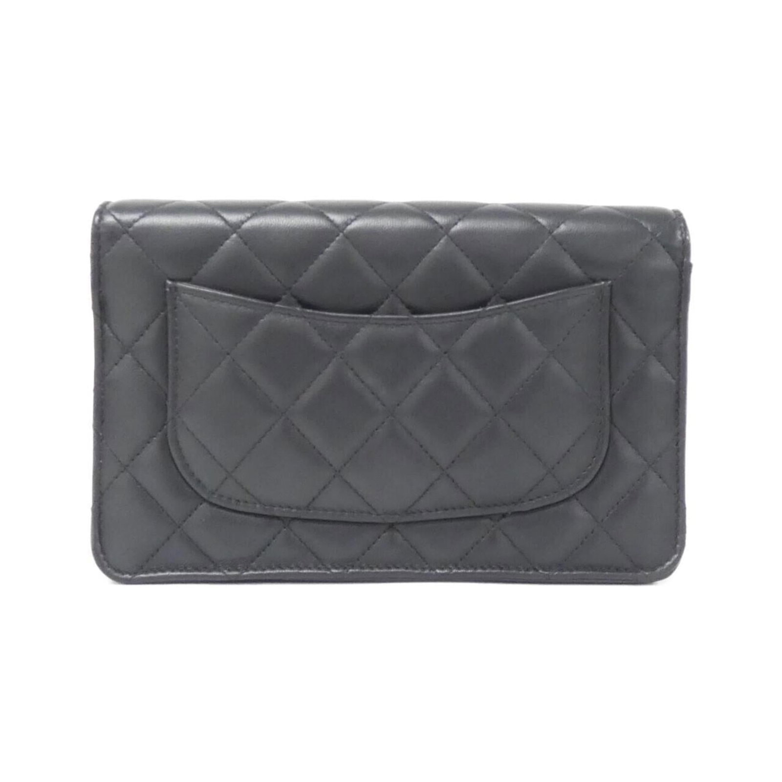 Chain shoulder leather wallet - 2