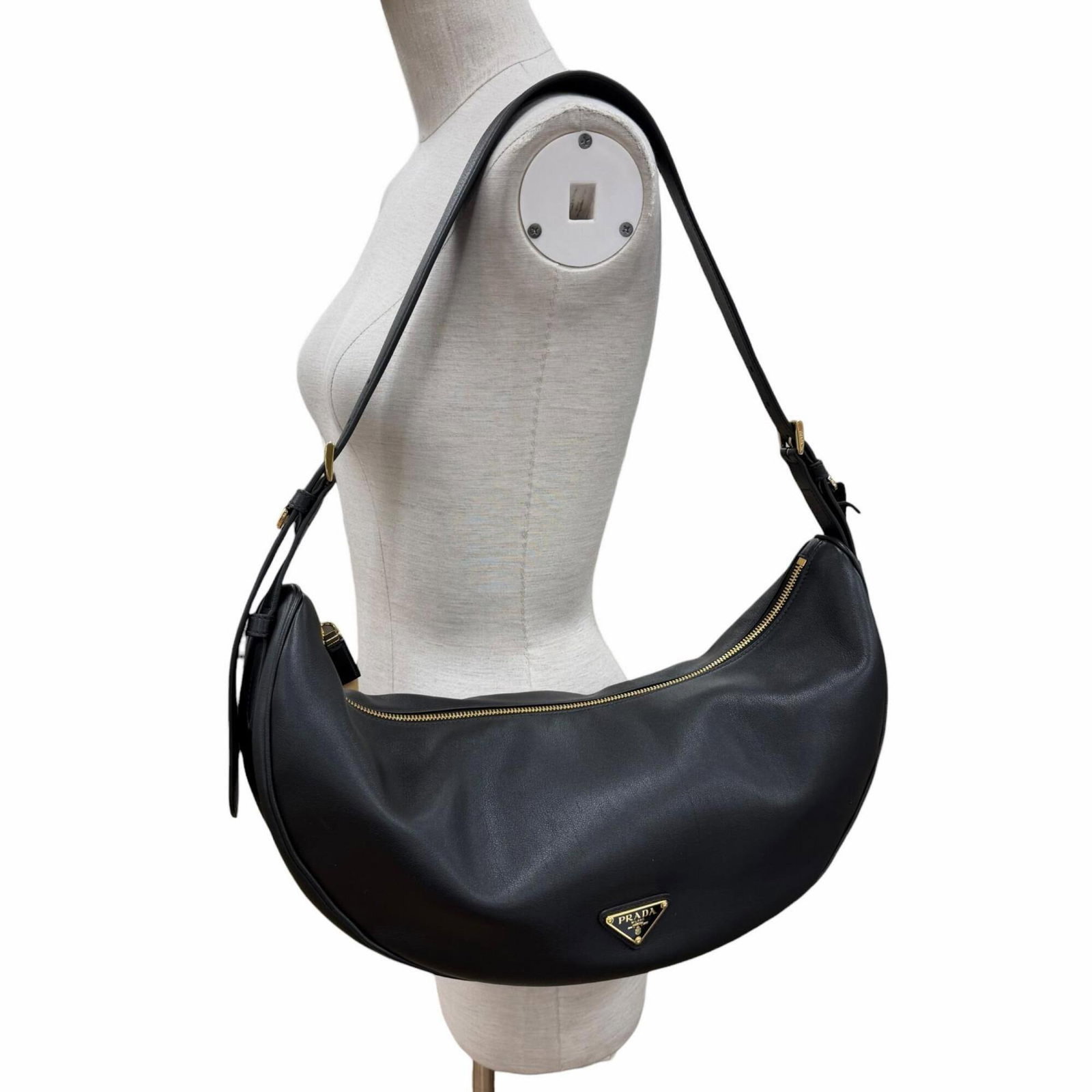 Shoulder Bag Leather Prada - 4