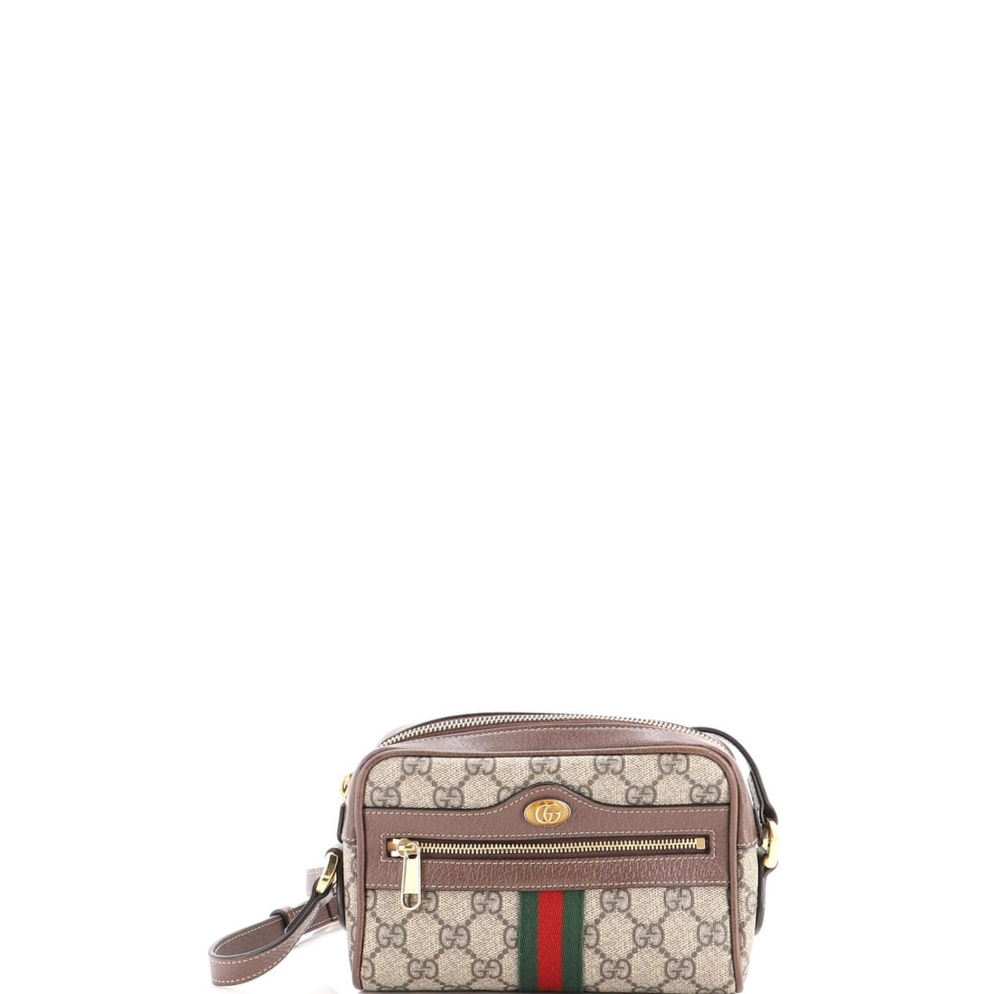 Gucci Ophidia Shoulder Bag GG Coated Canvas Mini: Gucci Ophidia Shoulder Bag GG Coated Canvas Mini Gucci Ophidia Shoulder Bag GG Coated Canvas Mini - A stylish and compact cross-body bag featuring Gucci's signature GG Coated Canvas exterior in rich