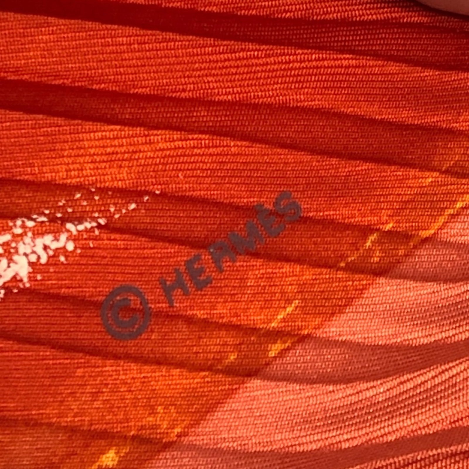 Silk Hermes Scarf - 4