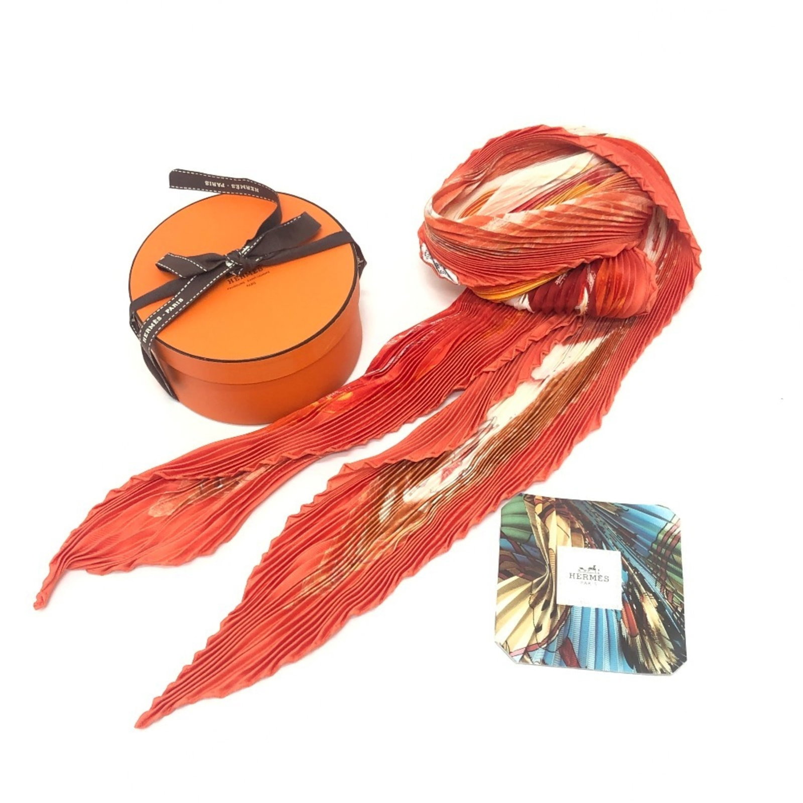 Silk Hermes Scarf - 8