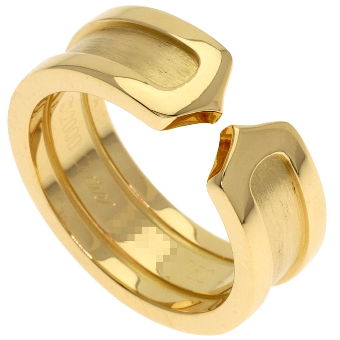 Cartier C2 #48 Ring K18 Yellow Gold (1 of 8)