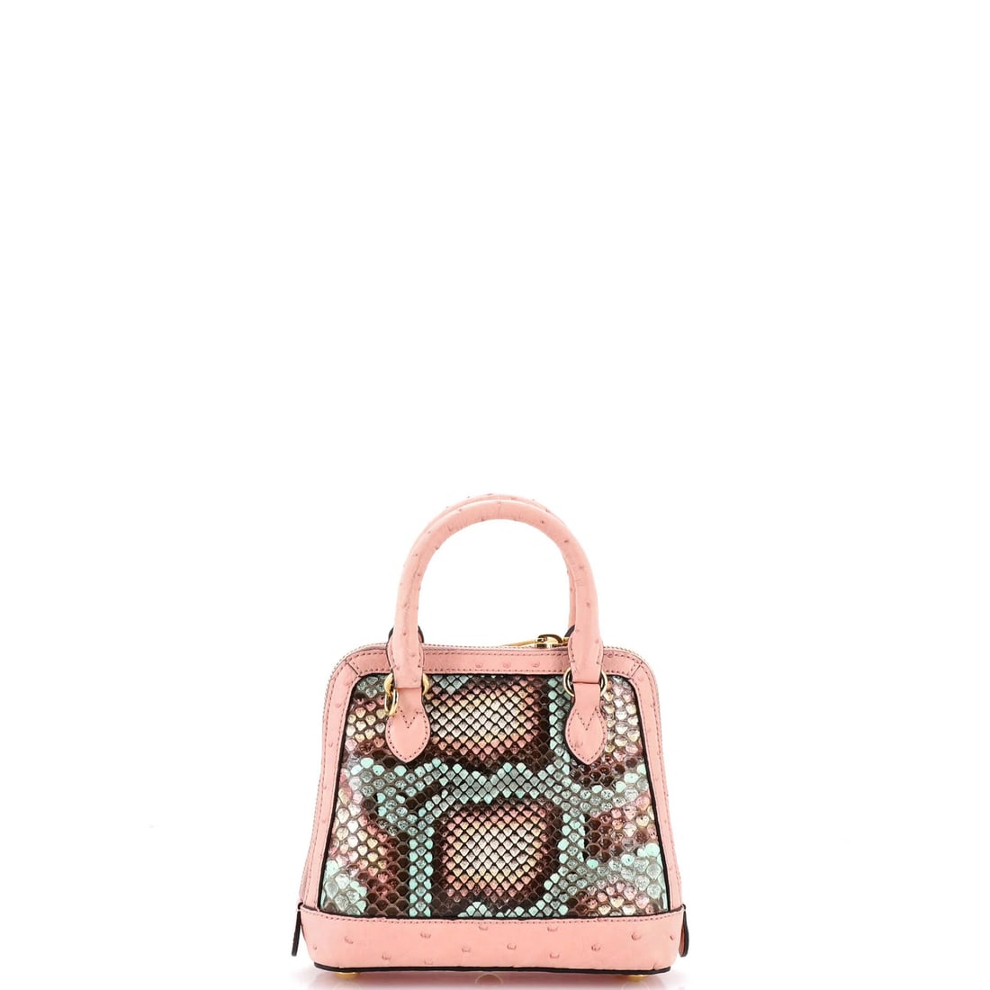 Gucci Horsebit Bag Python Top Ostrich Mini 1955 - 3