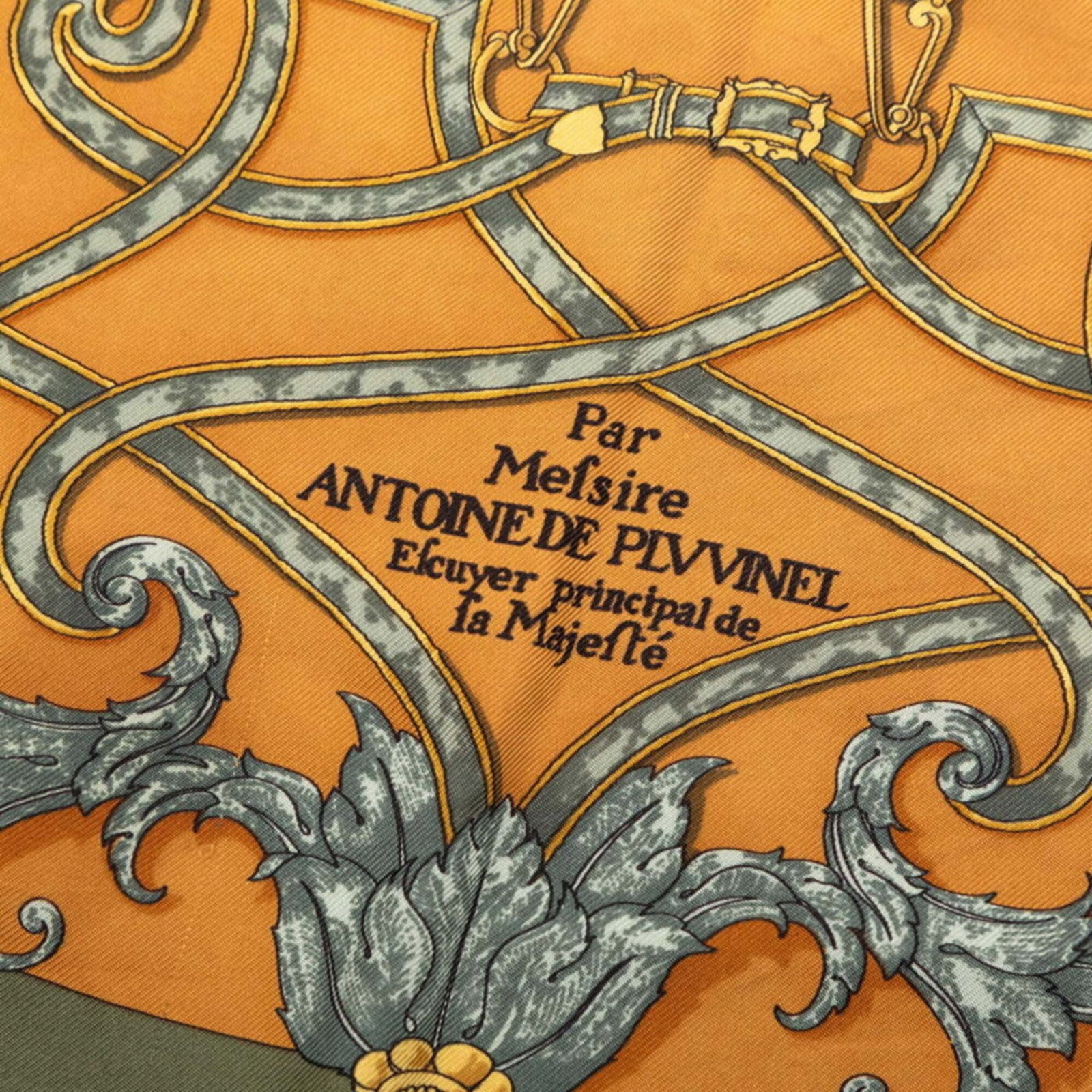 Silk Hermes Scarf - 3