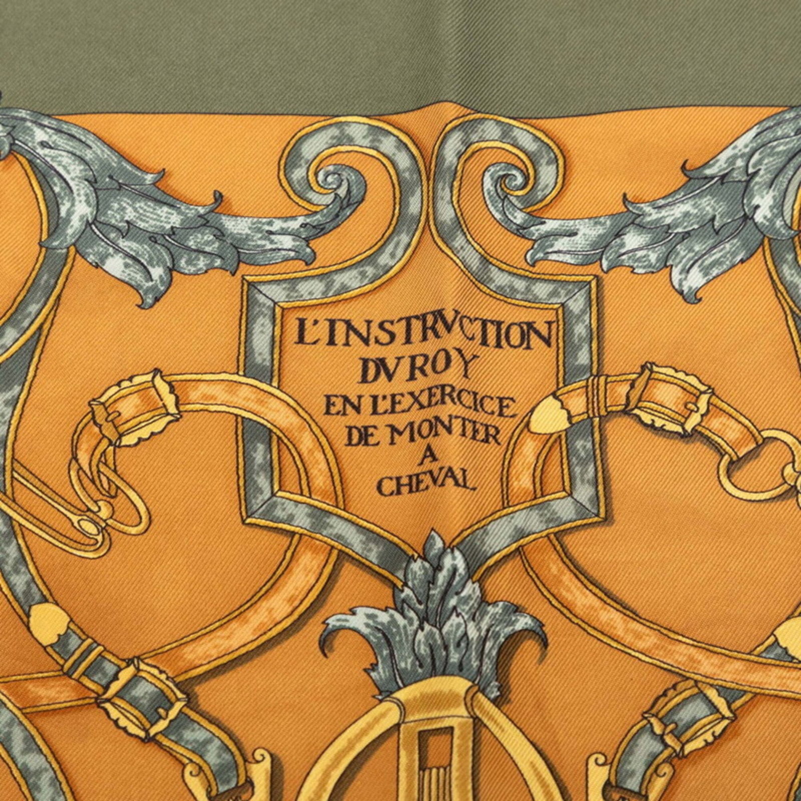 Silk Hermes Scarf - 4