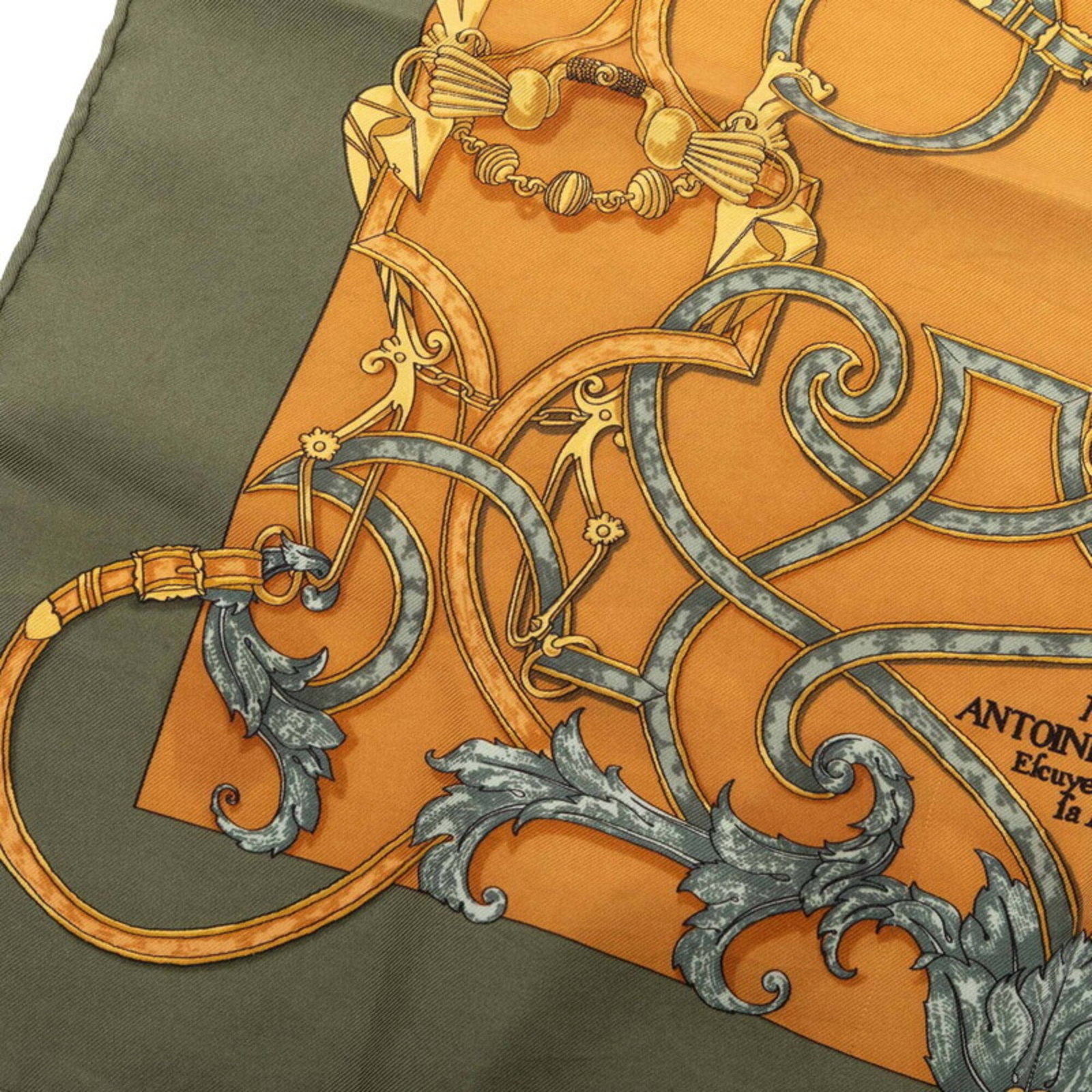 Silk Hermes Scarf - 5