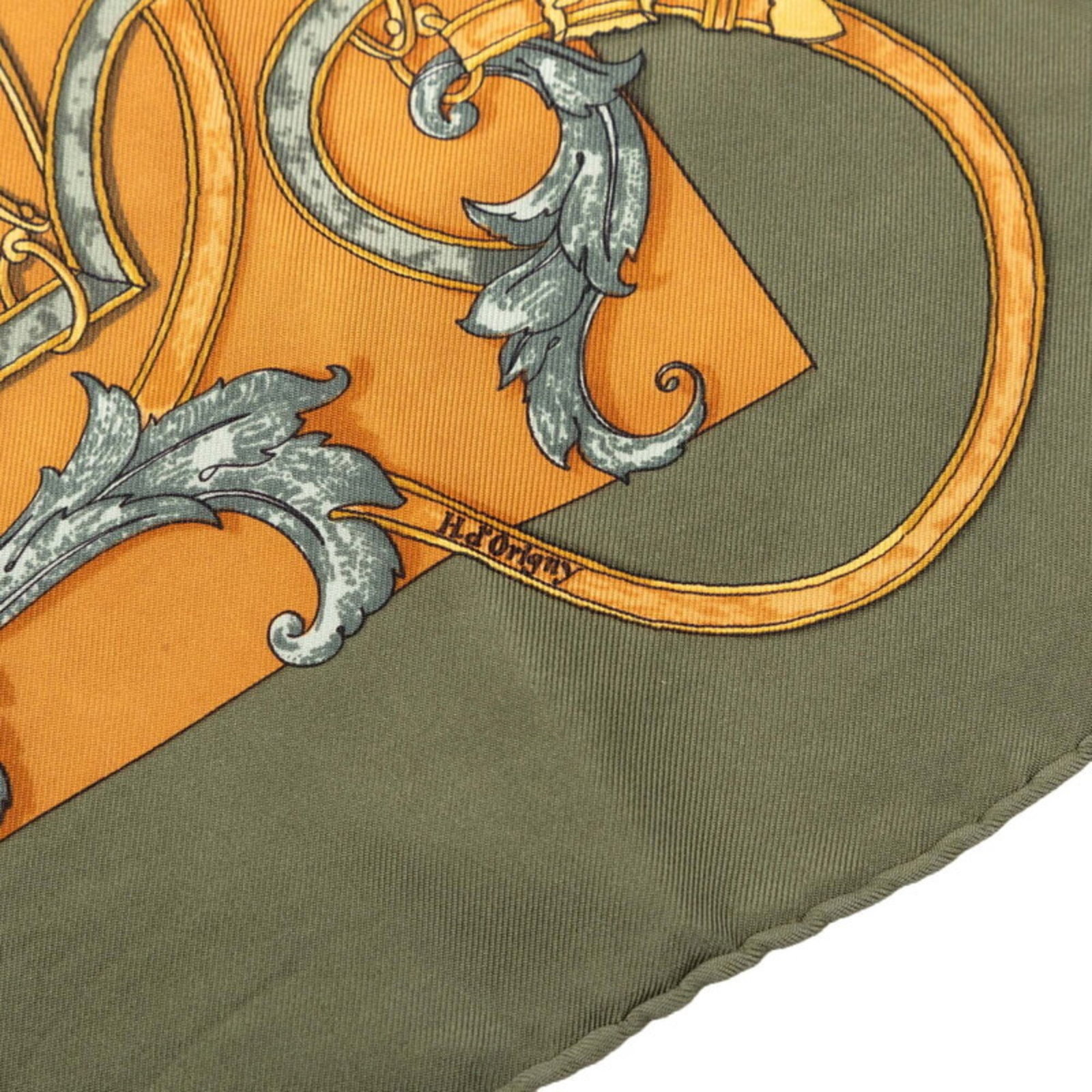 Silk Hermes Scarf - 8