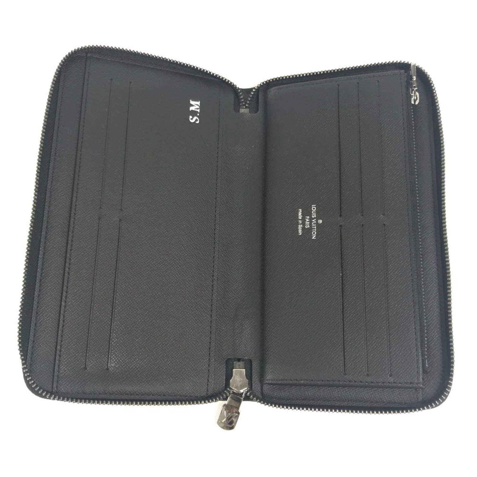 Monogram Eclipse Vuitton Bi Fold Long Wallet - 10