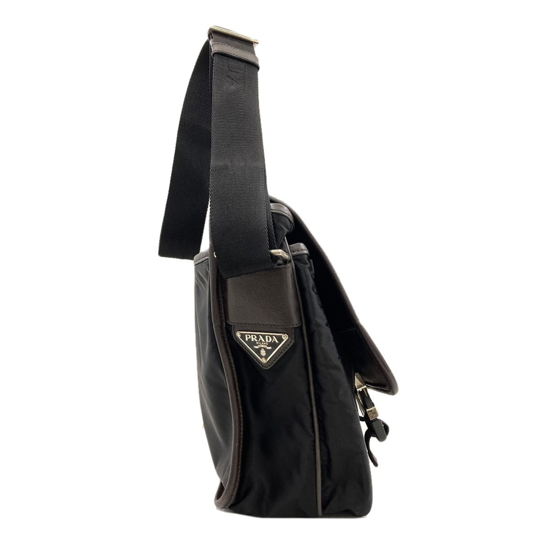 Shoulder Bag Nylon Prada Hardware Logo - 3