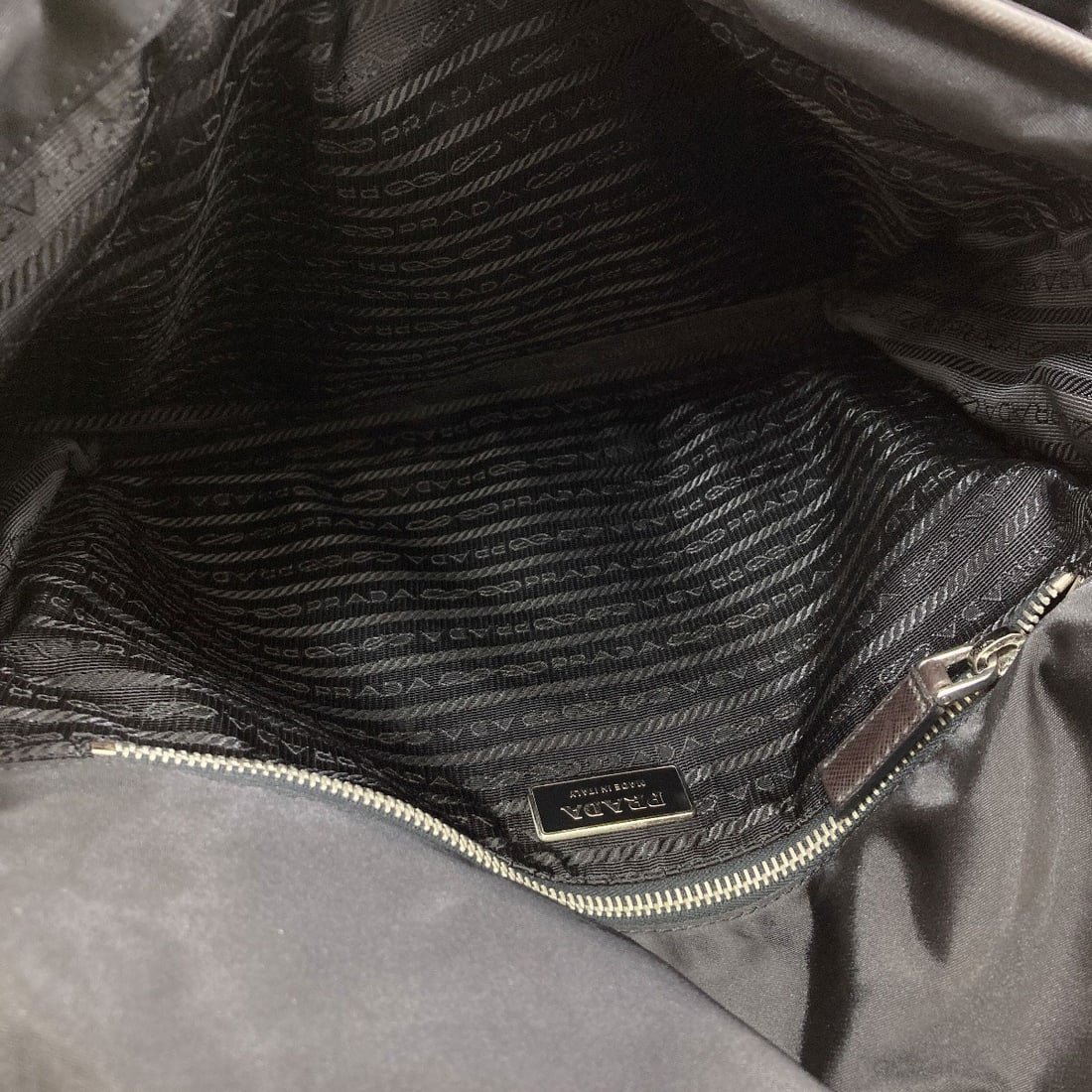 Shoulder Bag Nylon Prada Hardware Logo - 5