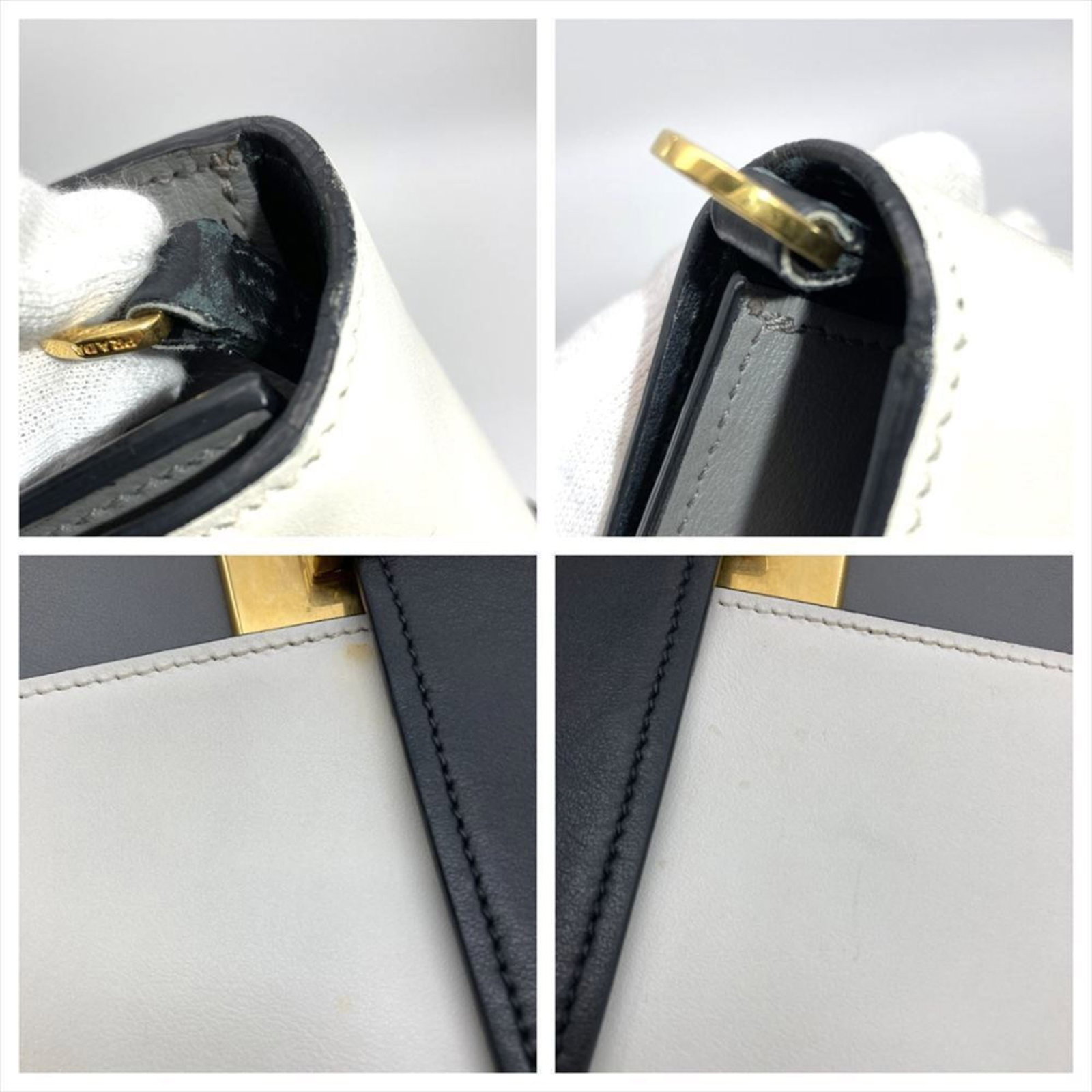 Shoulder Bag Leather Prada - 10