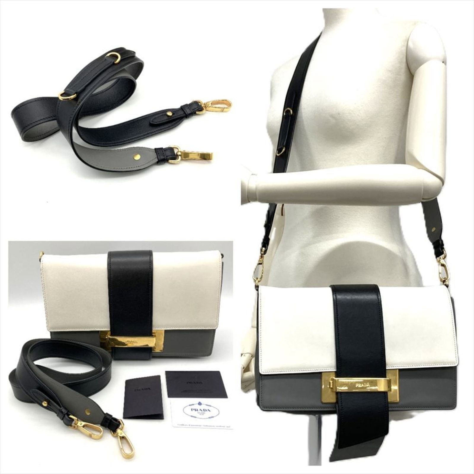 Shoulder Bag Leather Prada - 11