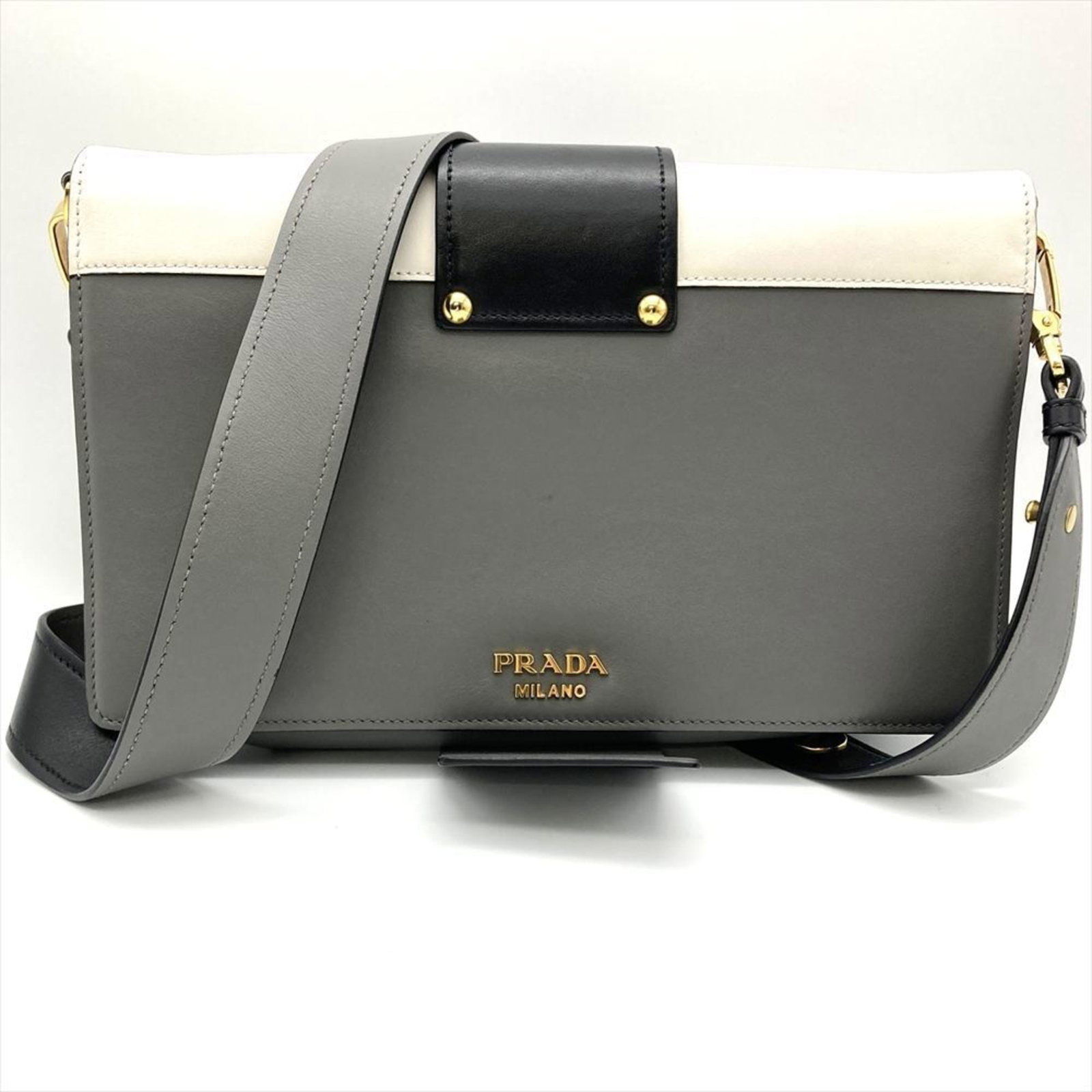 Shoulder Bag Leather Prada - 3