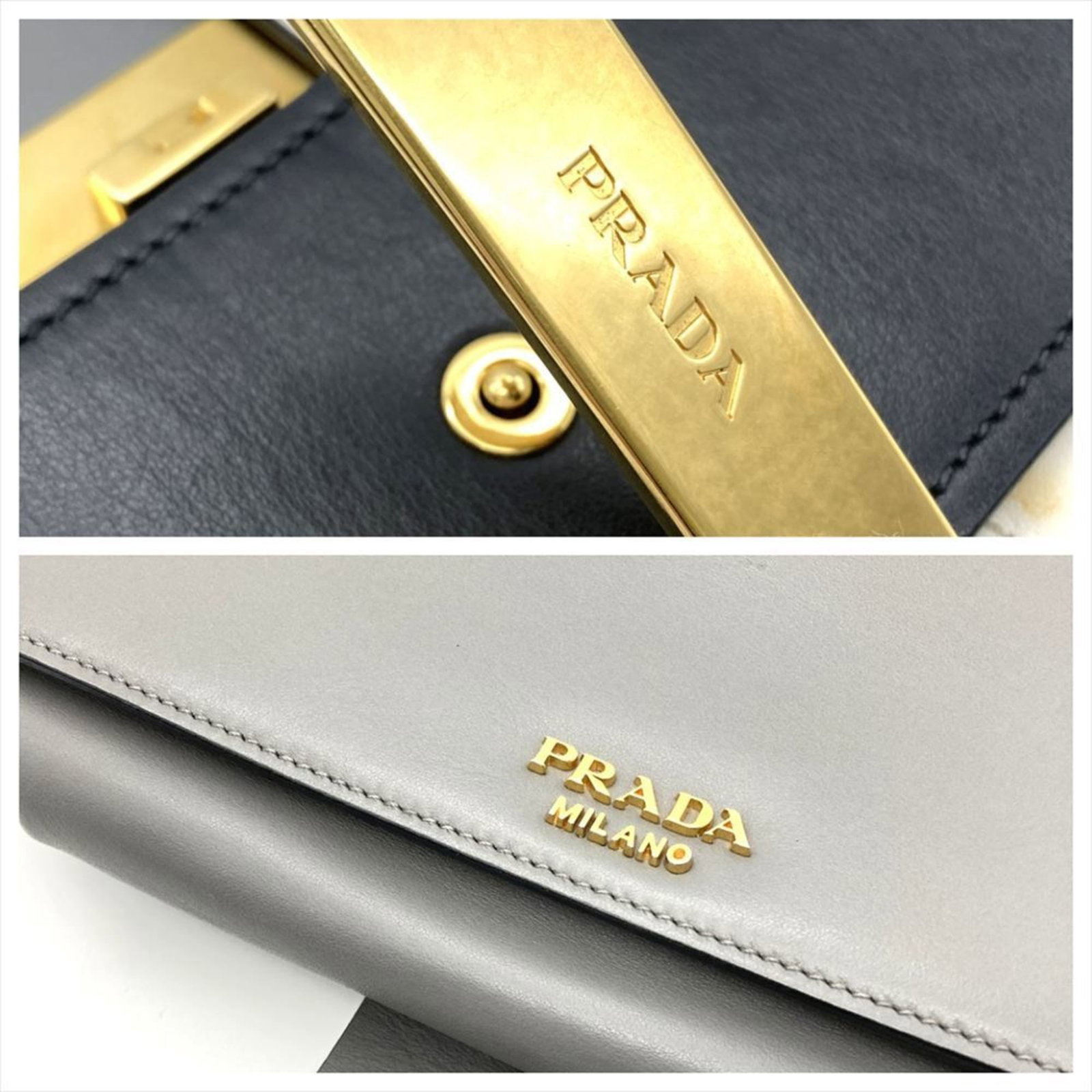Shoulder Bag Leather Prada - 5