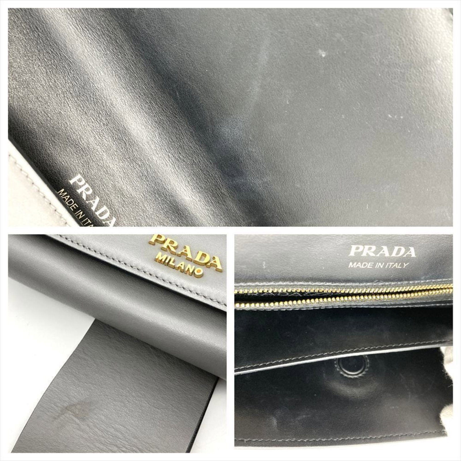 Shoulder Bag Leather Prada - 9