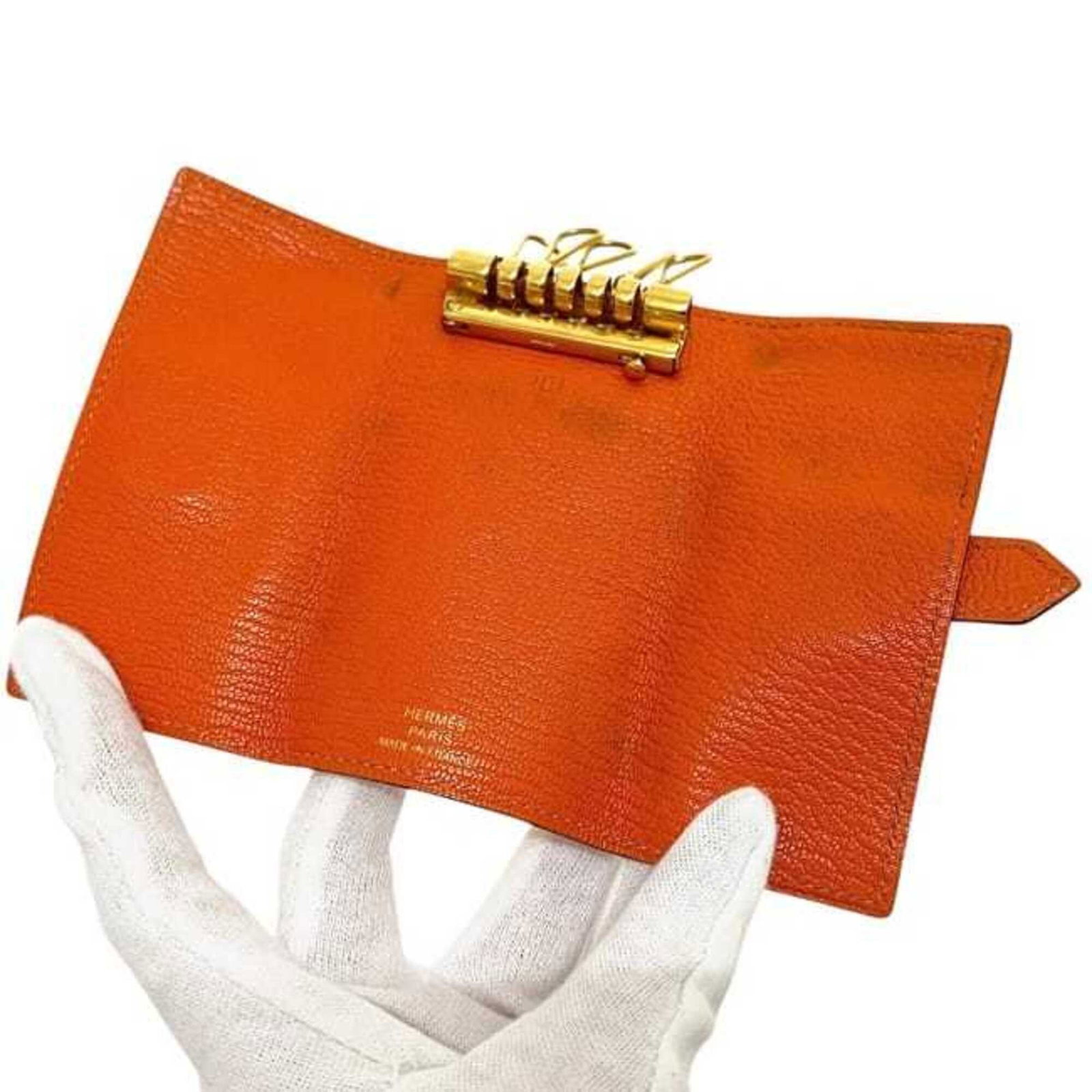 Keycase Leather Chevre Hermes - 5