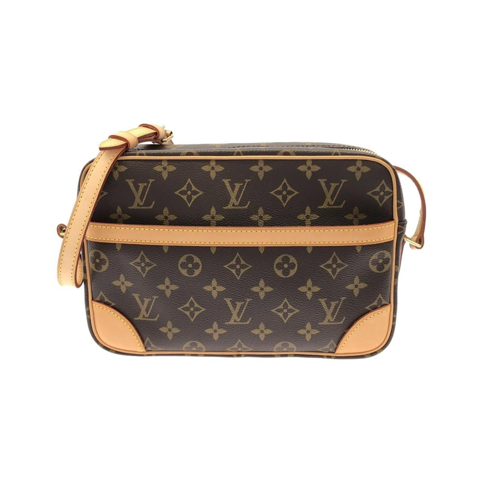 Canvas Coated Louis Vuitton Bag Shoulder: Canvas Coated Louis Vuitton Bag Shoulder Canvas Coated Louis Vuitton Bag Shoulder - A timeless and stylish shoulder bag made from coated canvas, featuring the iconic Monogram pattern in a rich Marron