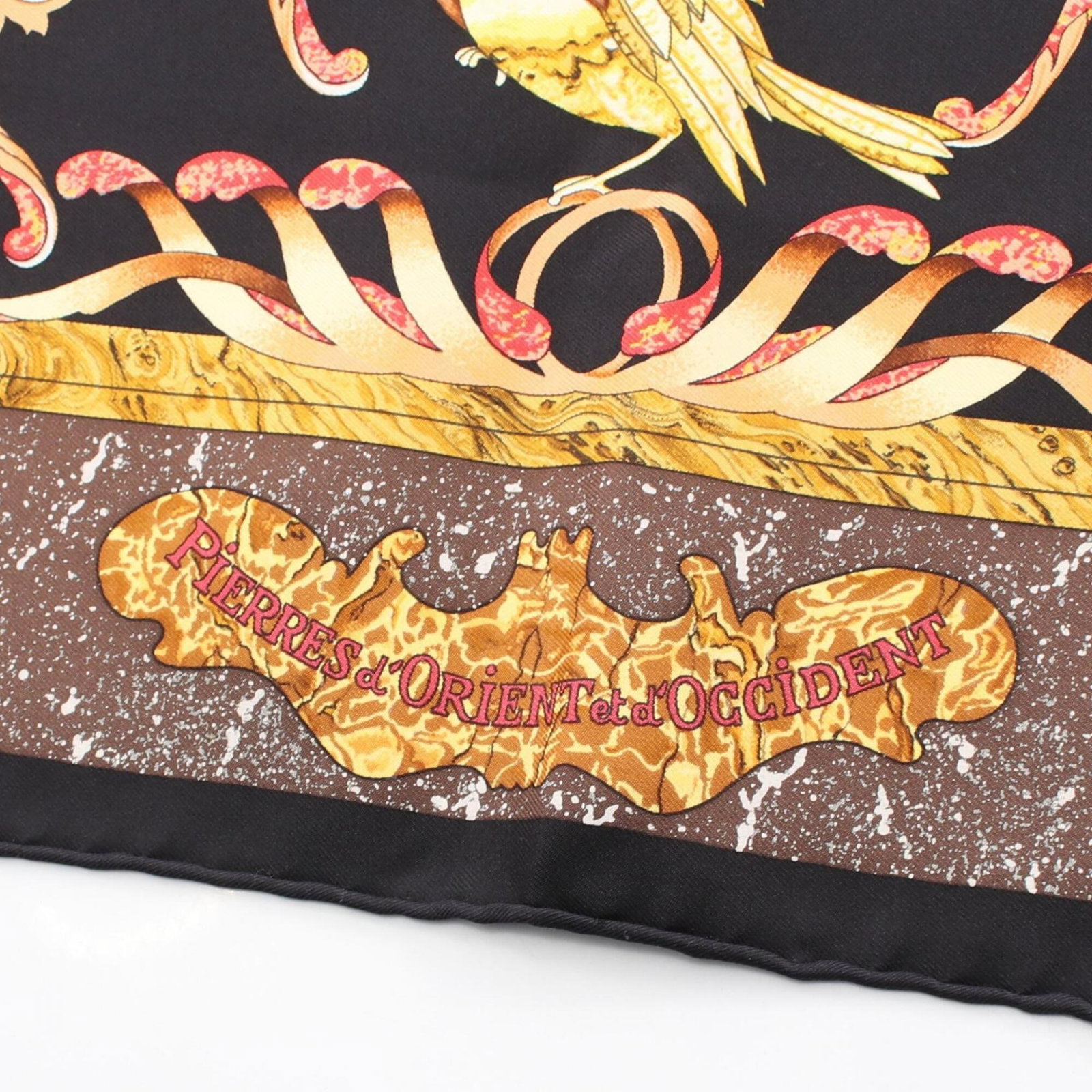 Silk Hermes Scarf - 5