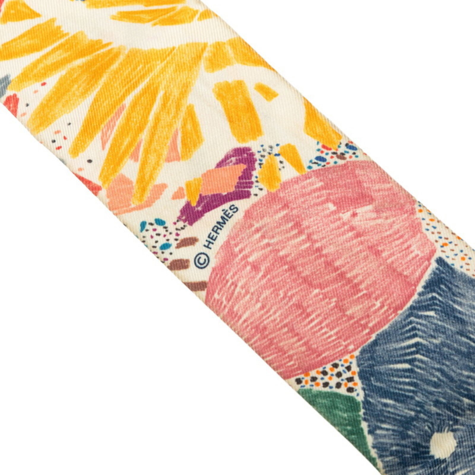 Silk Hermes Scarf - 2