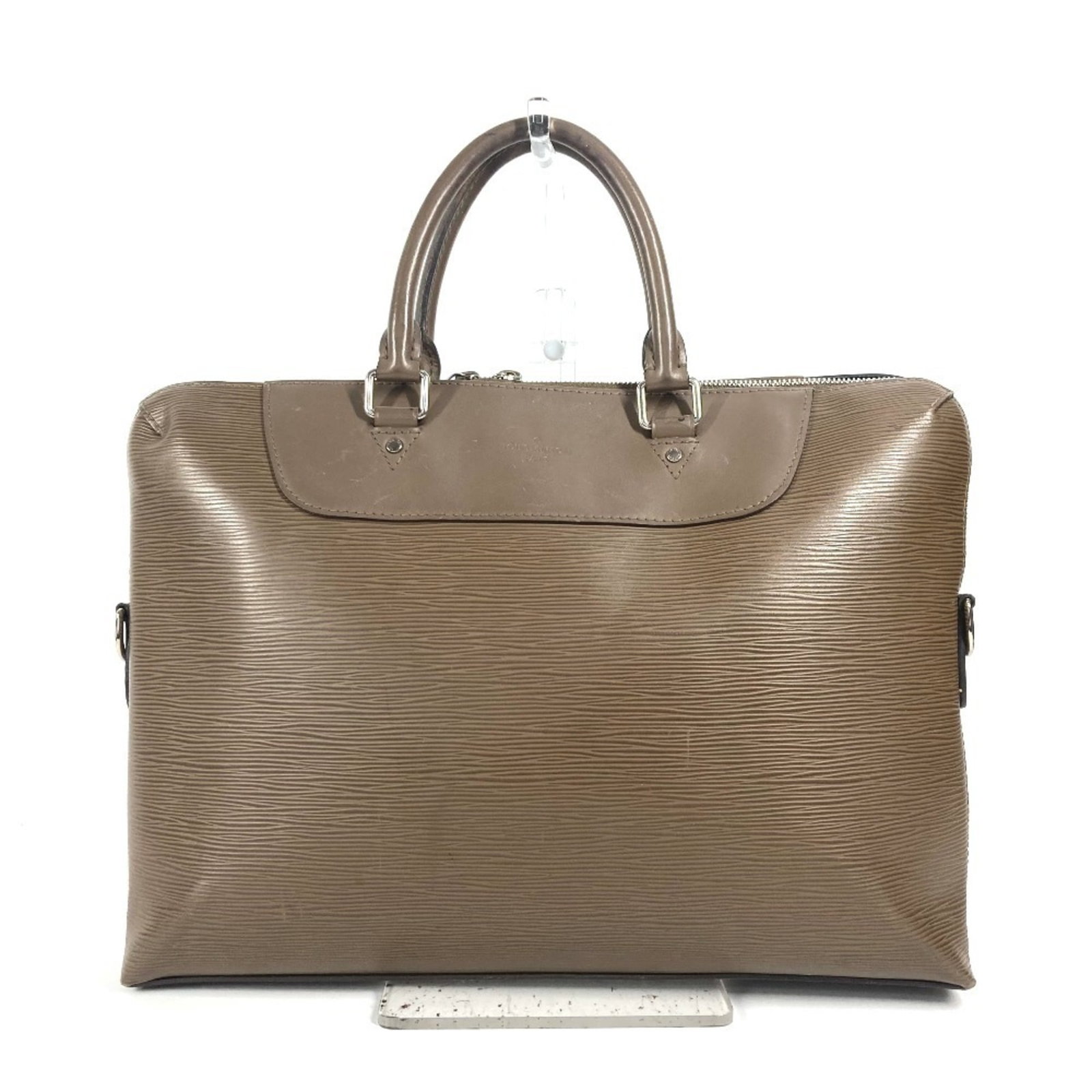 Briefcase Tote Bag Epi Leather Louis Vuitton: Briefcase Tote Bag Epi Leather Louis Vuitton Epi leather Louis Vuitton briefcase tote bag is a stylish and functional accessory. Made from high-quality Epi leather, this bag features a classic design