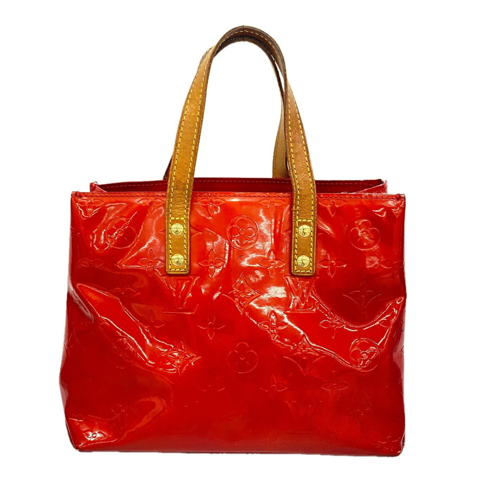 Handbag Louis Vuitton: Handbag Louis Vuitton Louis Vuitton M91088 Handbag - A stylish and compact accessory, this handbag measures 18.5cm x 22cm x 10cm, making it a versatile and portable choice. The iconic Rouge color