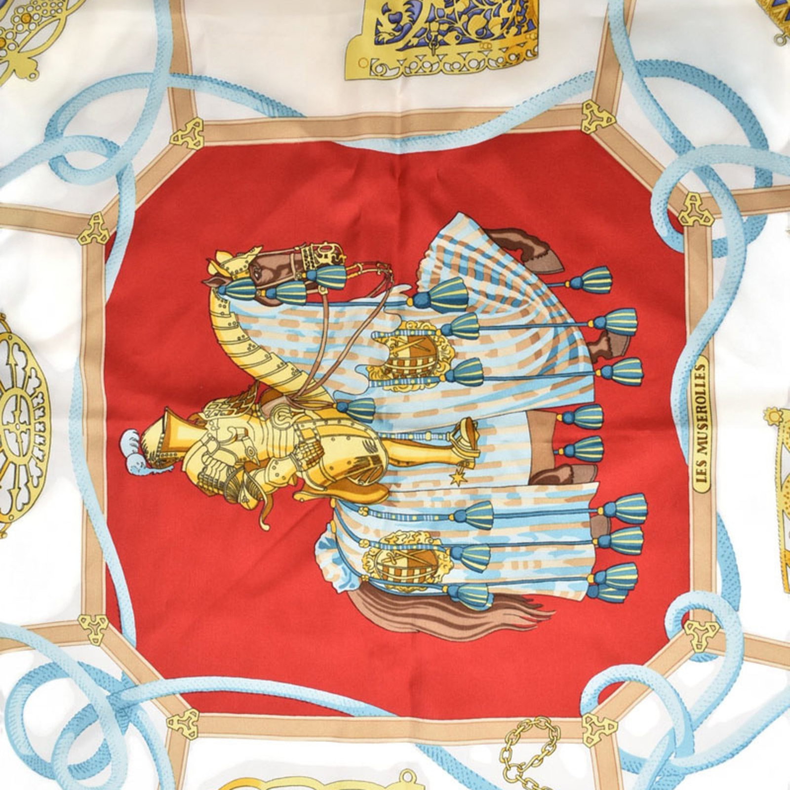 Silk Hermes Scarf - 5