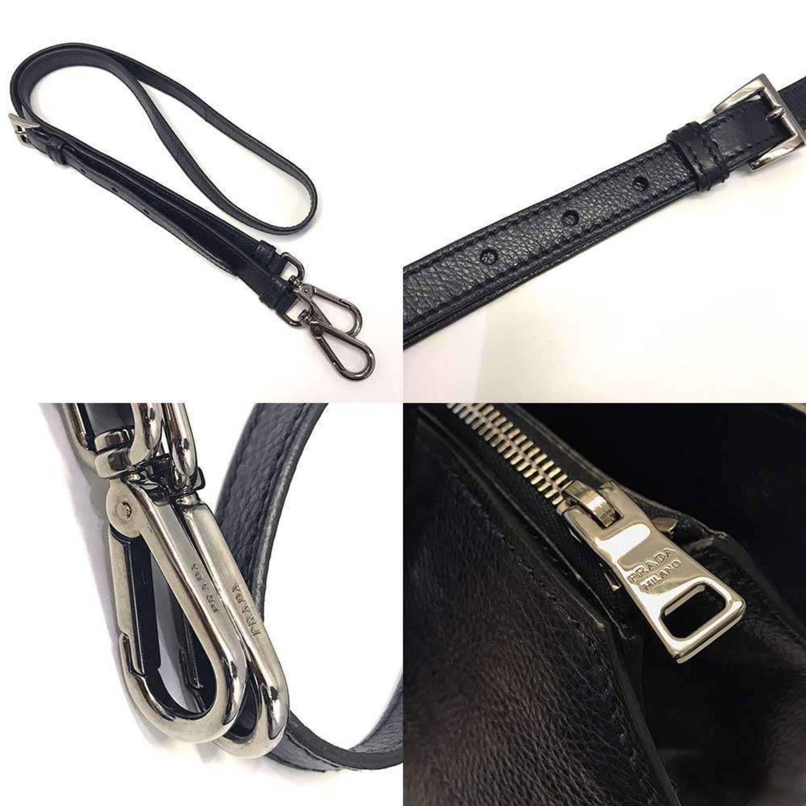 Handbag Leather Prada - 5