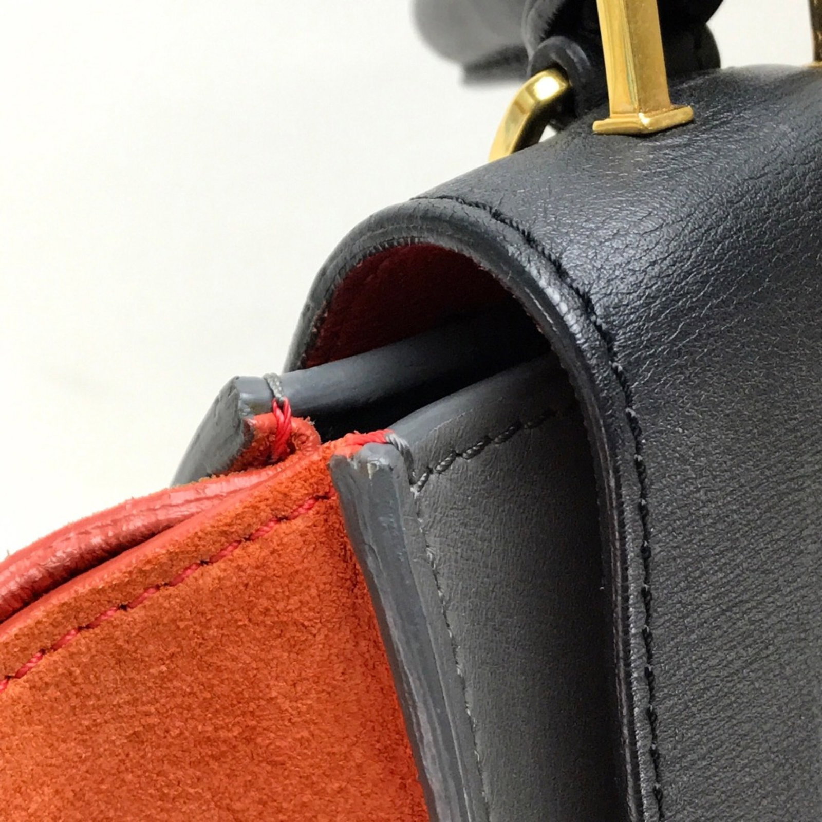 Shoulder Bag Leather Celine - 7