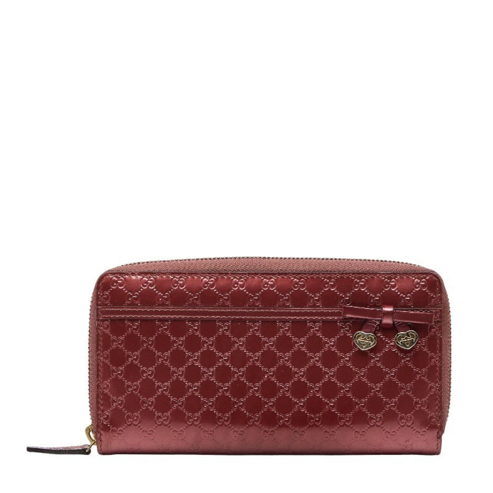 Gucci Coin Purse/ Coin Case: Gucci Coin Purse/ Coin Case Pink Gucci Coin Purse/ Coin Case for a stylish touch. Made by the iconic luxury brand Gucci, this coin purse features a vibrant pink color and a compact size, perfect for a