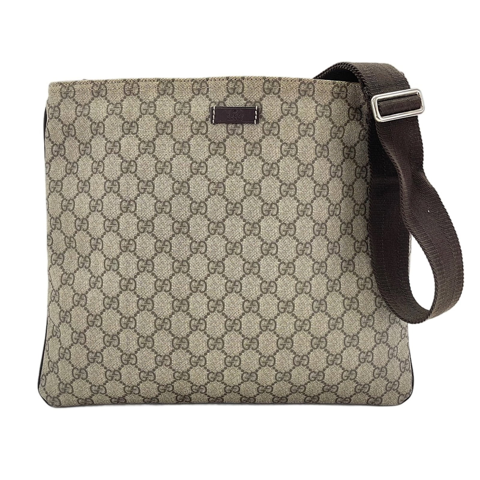 Shoulder Bag: Shoulder Bag Beige Gucci shoulder bag with classic design, featuring a 29cm x 35cm x 1cm size and Italian origin. This stylish bag boasts a sleek and timeless look, perfect for everyday use. Item