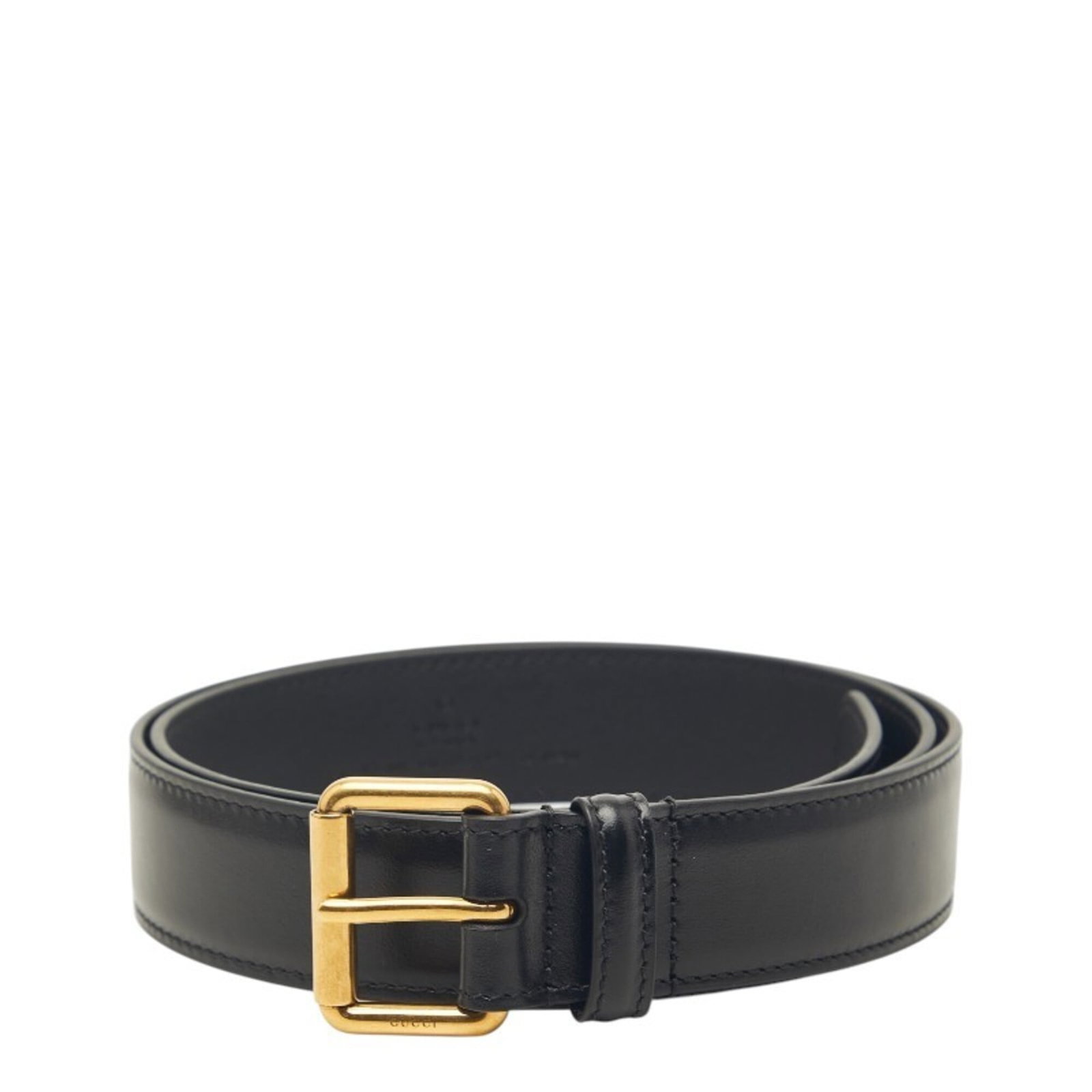 Standard Belt Gucci: Standard Belt Gucci Standard Belt Gucci features a sleek black calfskin design, measuring 80cm-90cm in length and 3cm in width. Made from high-quality leather, this belt is crafted with attention to d