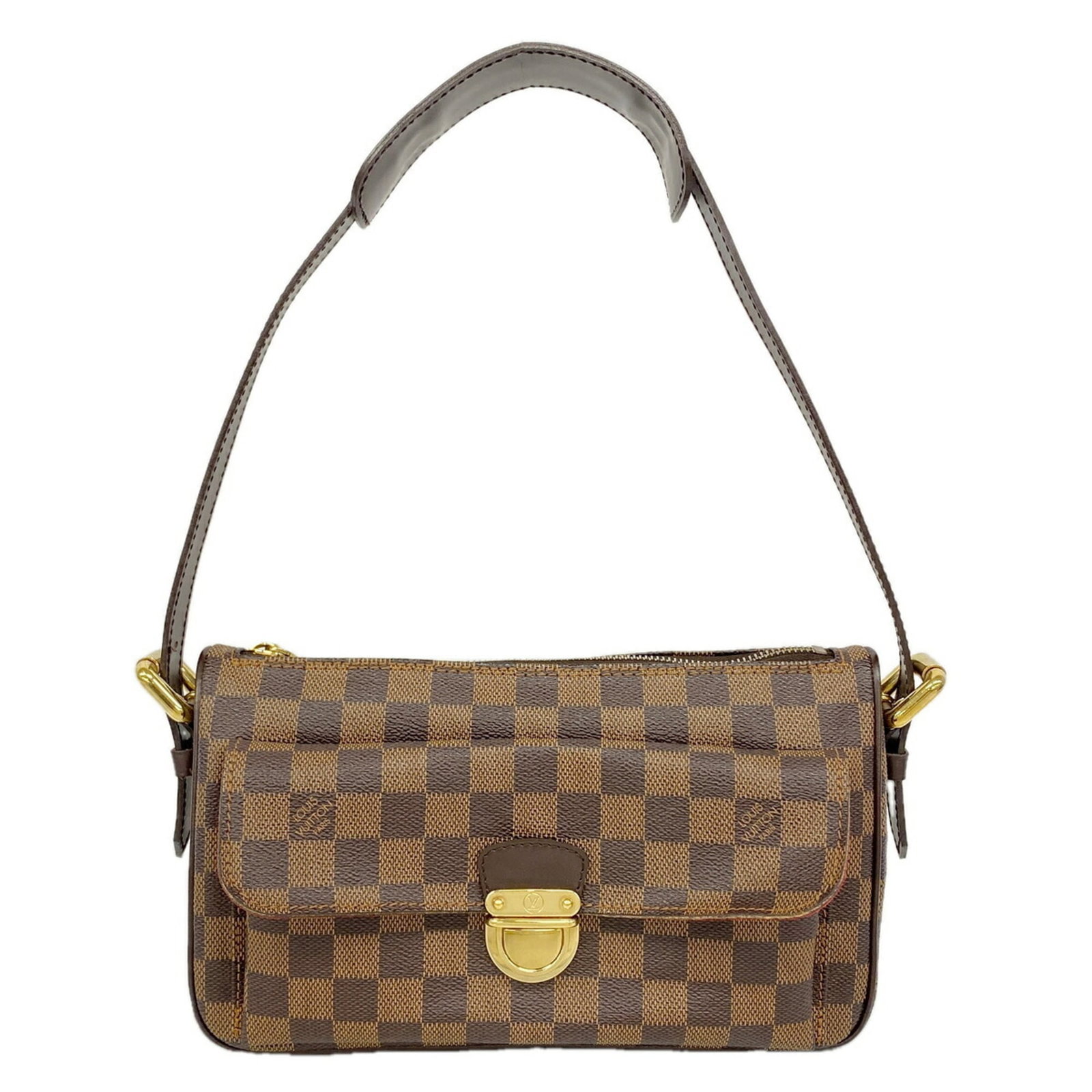 Shoulder Bag by Louis Vuitton: Shoulder Bag by Louis Vuitton The Louis Vuitton shoulder bag boasts a sleek Ebene color, measuring 15.5cm x 25.5cm x 8cm, making it a stylish and compact accessory. This iconic design features a