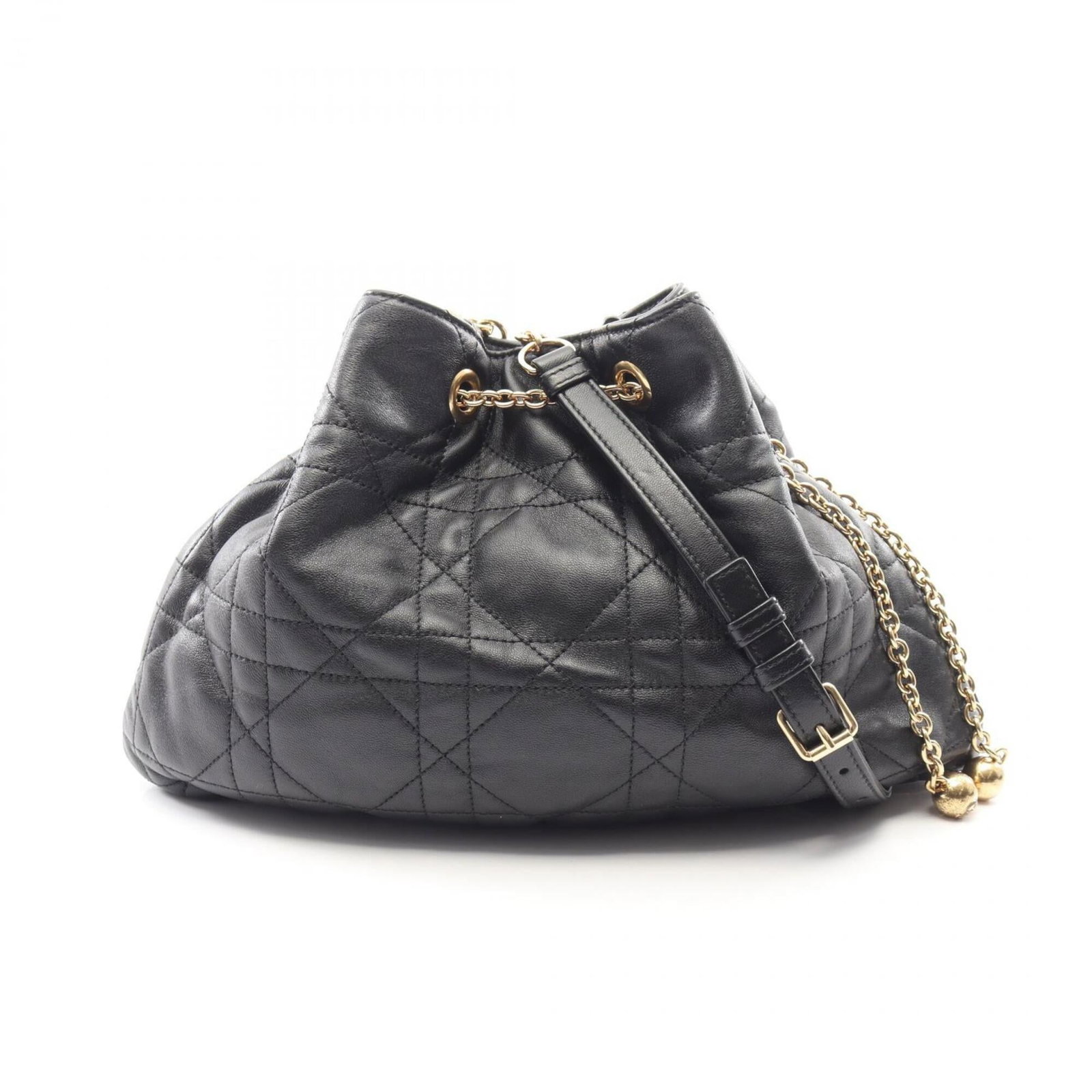 Handbag Christian Dior Leather Shoulder: Handbag Christian Dior Leather Shoulder Black Christian Dior leather shoulder bag with a size of 20cm x 33cm x 4cm. This shoulder bag features high-quality leather material and a sleek design. The