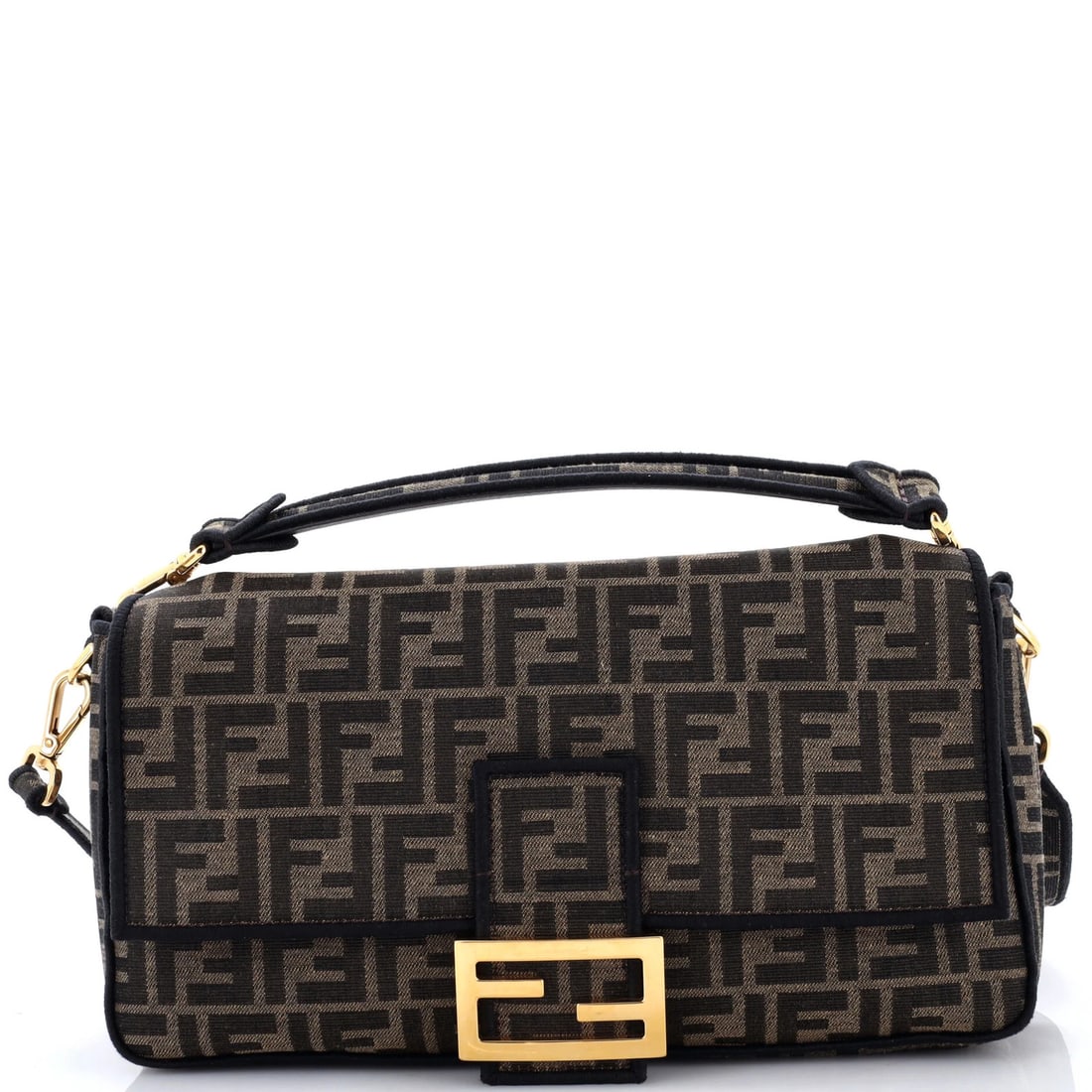 Zucca Canvas Large Bag Fendi NM Bag: Zucca Canvas Large Bag Fendi NM Bag The Zucca Canvas Large Bag by Fendi is a stylish shoulder bag with a classic design. Made from high-quality canvas, this bag features a timeless brown exterior and 