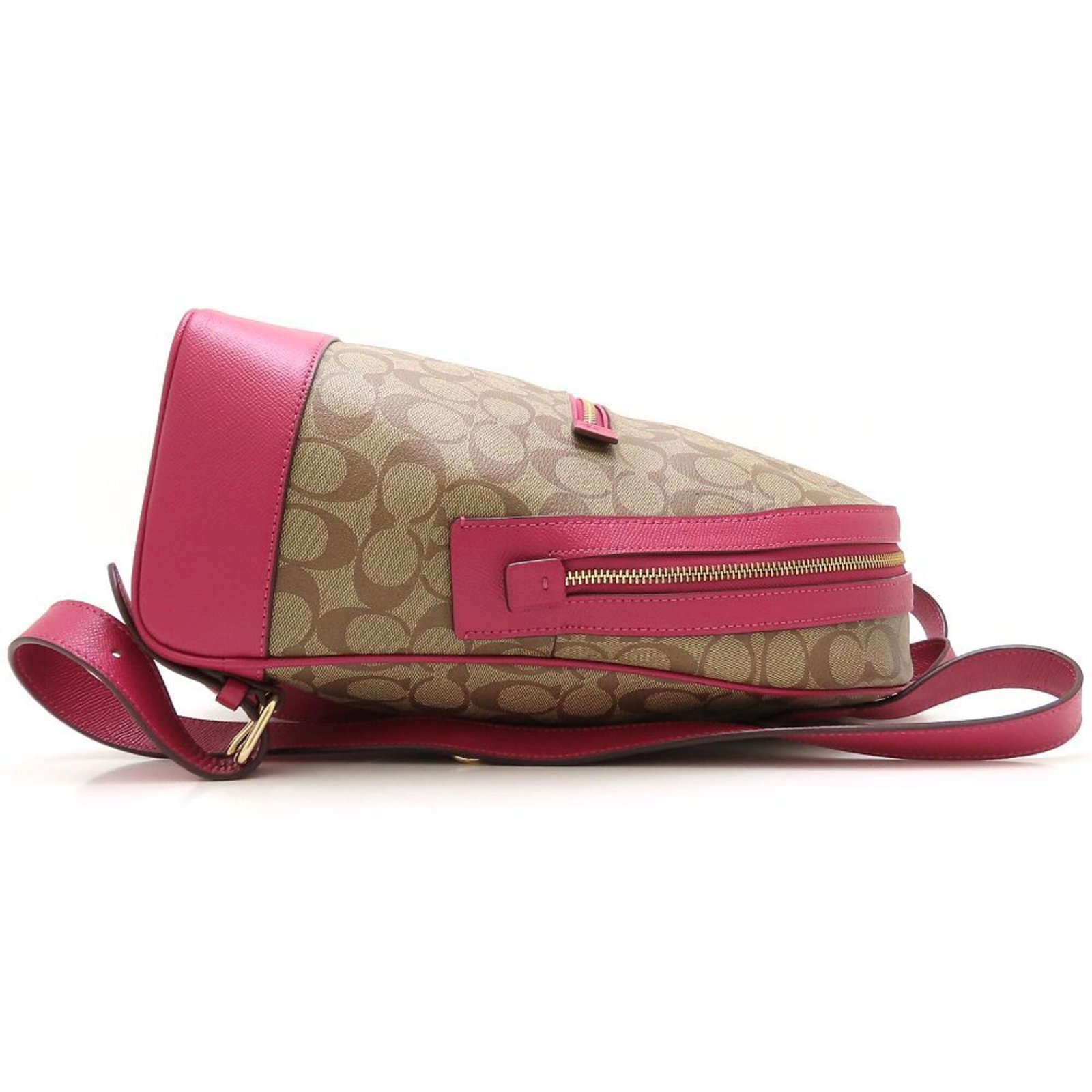 Canvas Leather Backpack - 3