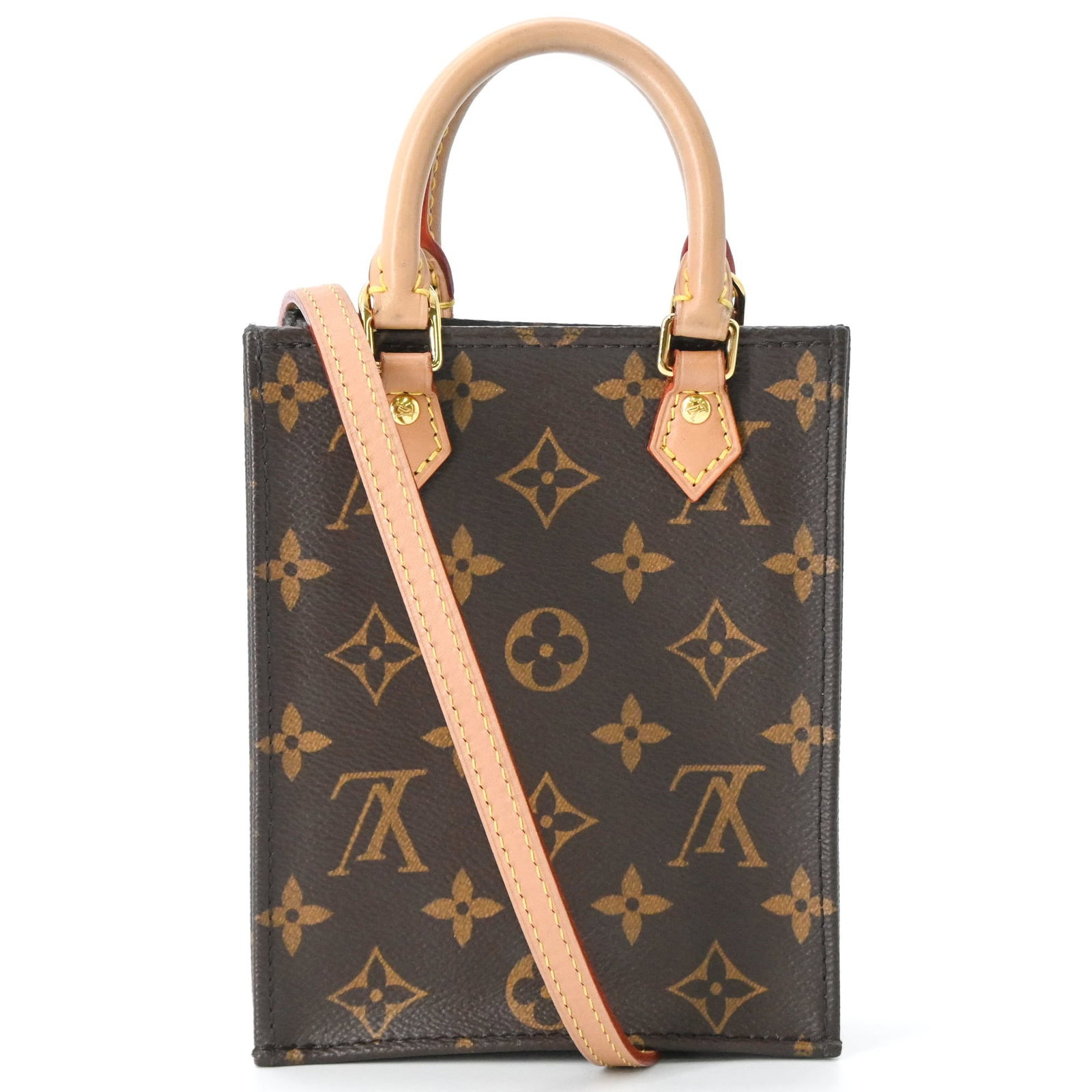 Monogram Louis Vuitton Handbag Shoulder: Monogram Louis Vuitton Handbag Shoulder Monogram Louis Vuitton Handbag Shoulder in Brown. This shoulder bag features the iconic Monogram pattern and is made from high-quality materials. Measuring 17cm