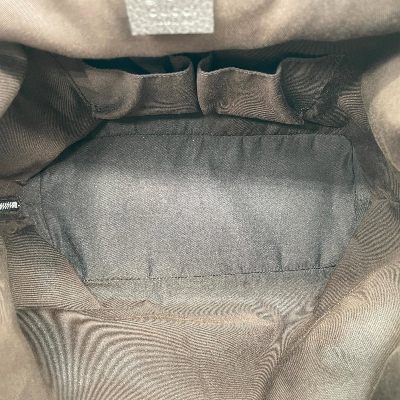 Canvas leather backpack Gucci - 6