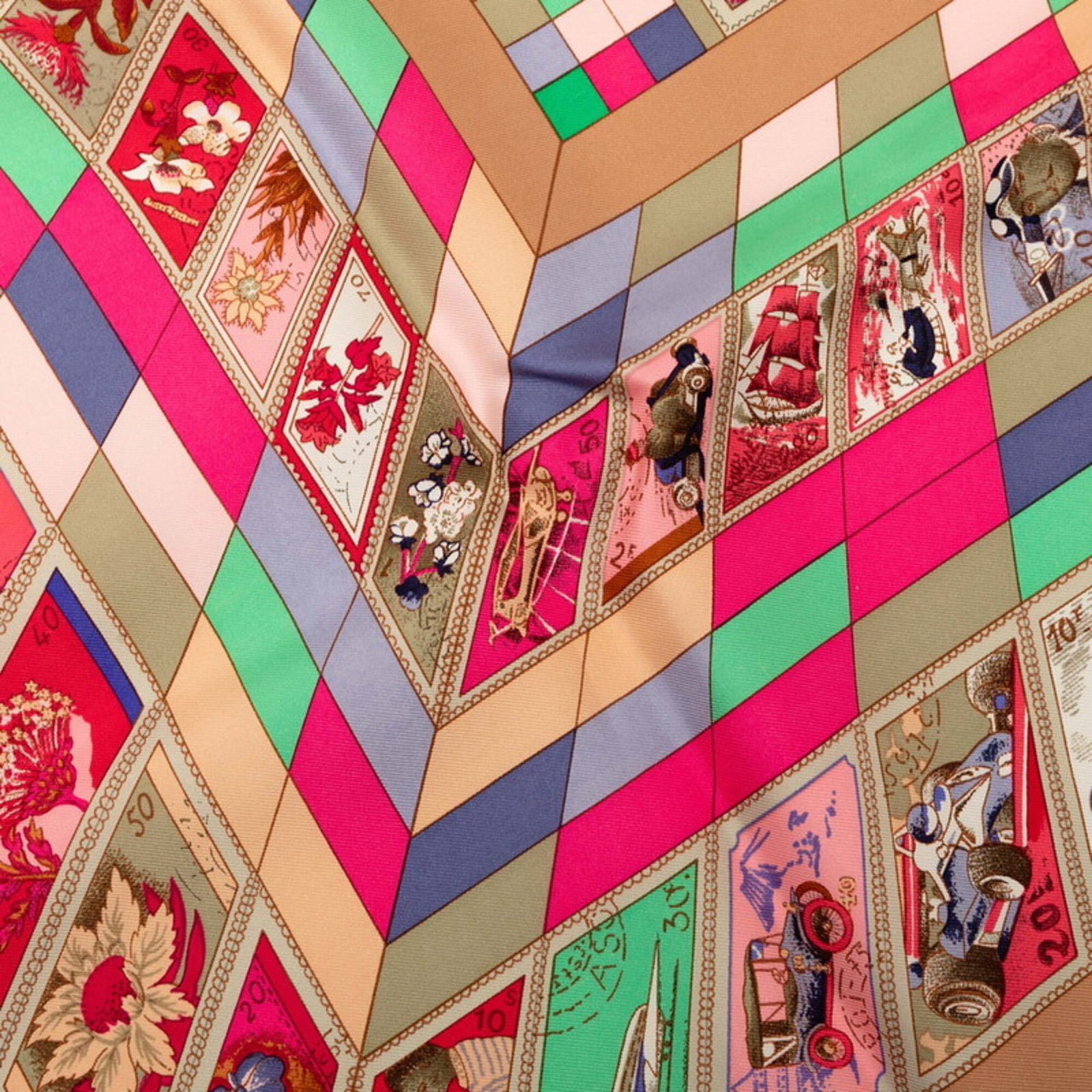 Silk Hermes Scarf - 4