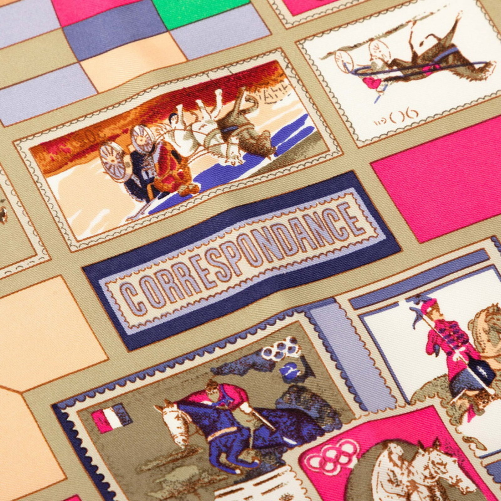 Silk Hermes Scarf - 5