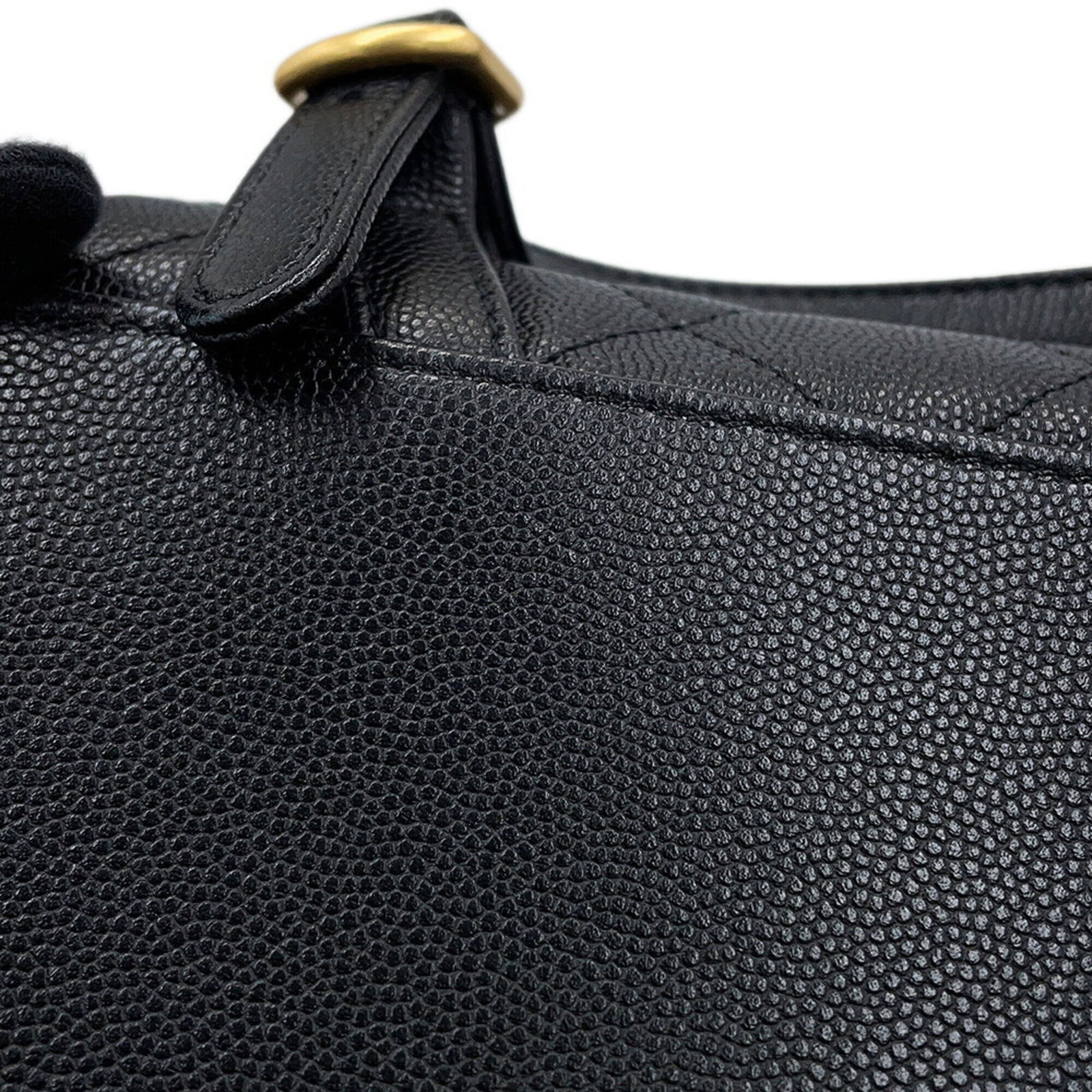 Calfskin Grained Chanel Backpack - 7