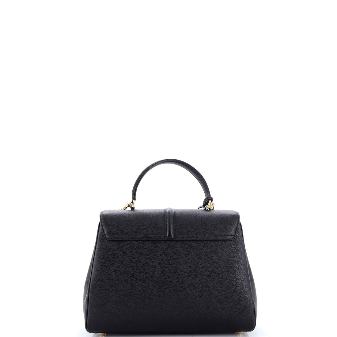 Calfskin Top Handle Bag Celine 16 Grained Medium - 3