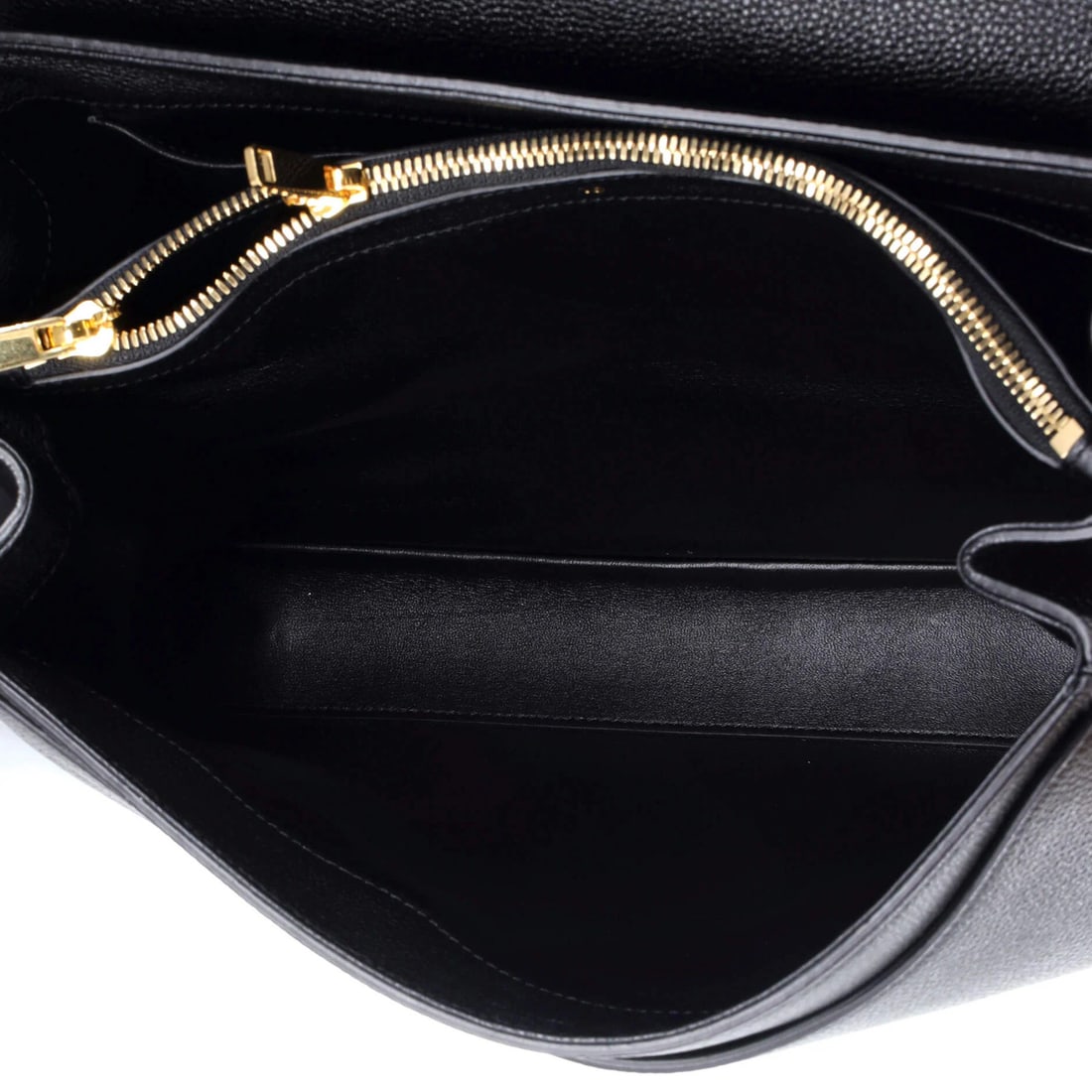 Calfskin Top Handle Bag Celine 16 Grained Medium - 5