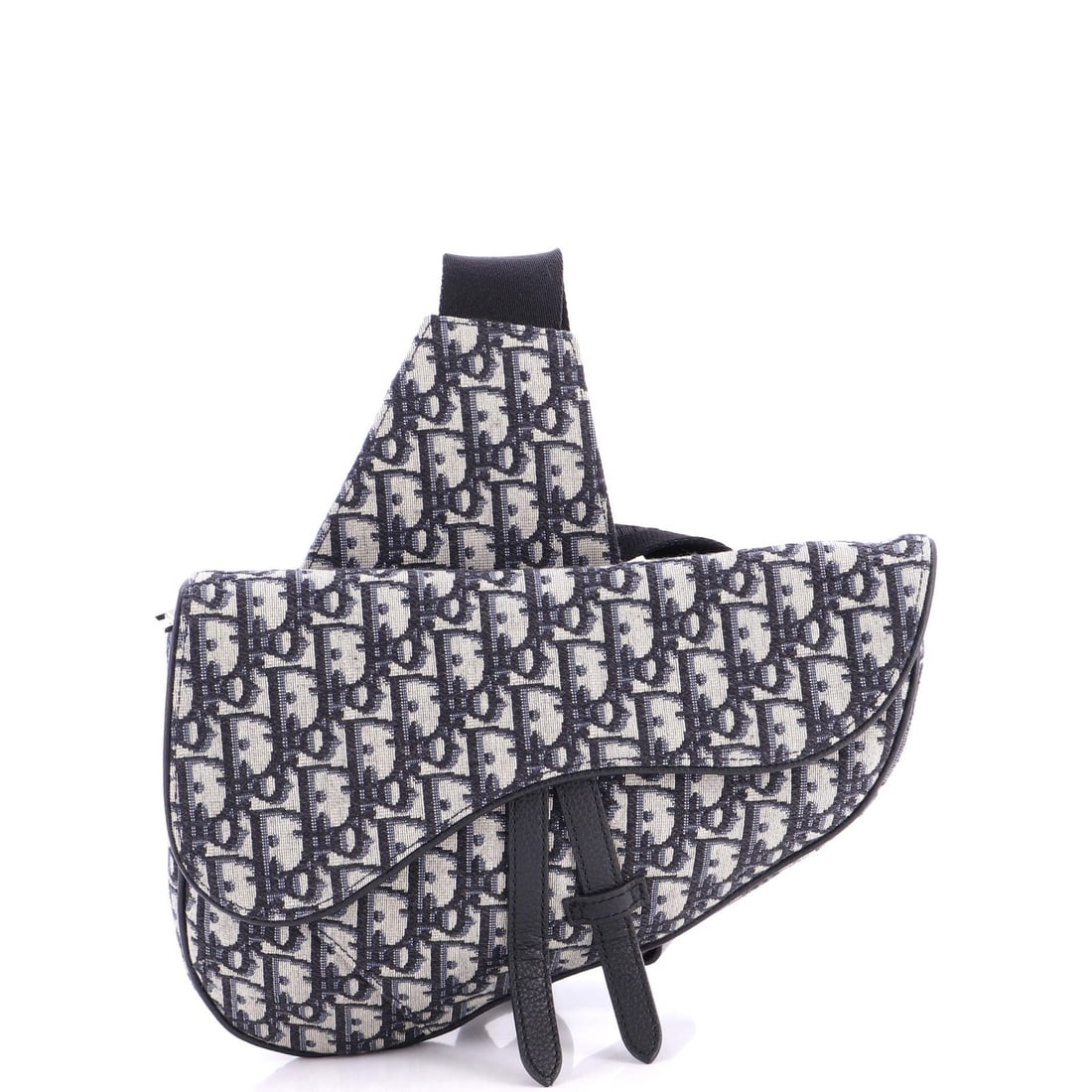 Canvas Oblique Saddle Dior Crossbody Bag Christian: Canvas Oblique Saddle Dior Crossbody Bag Christian Canvas Oblique Saddle Dior Crossbody Bag in Blue. This Christian Dior Saddle Crossbody Bag boasts an oblique design and features a canvas exterior in