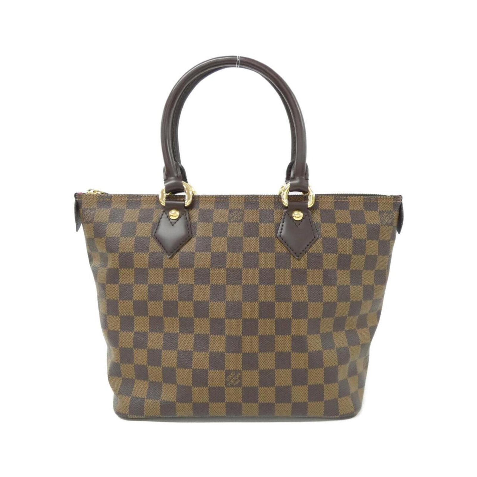 Louis Vuitton Handbag Coated Canvas: Louis Vuitton Handbag Coated Canvas The Louis Vuitton Handbag Coated Canvas is a stylish and practical accessory, featuring a classic Damier Canvas and Ebene design. Measuring 24cm x 36cm x 15cm, it i