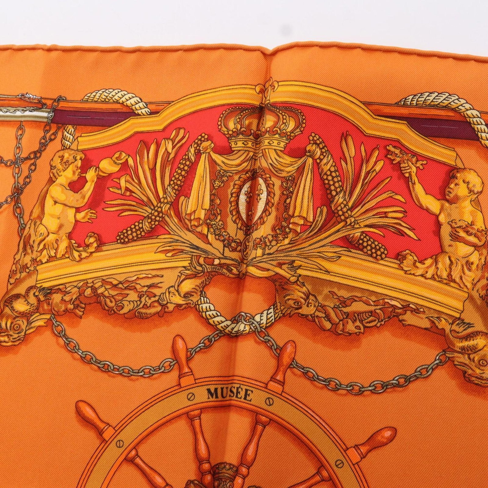 Silk Hermes Scarf - 5