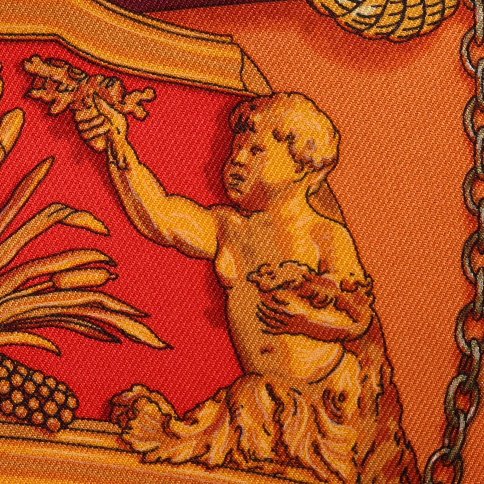 Silk Hermes Scarf - 6
