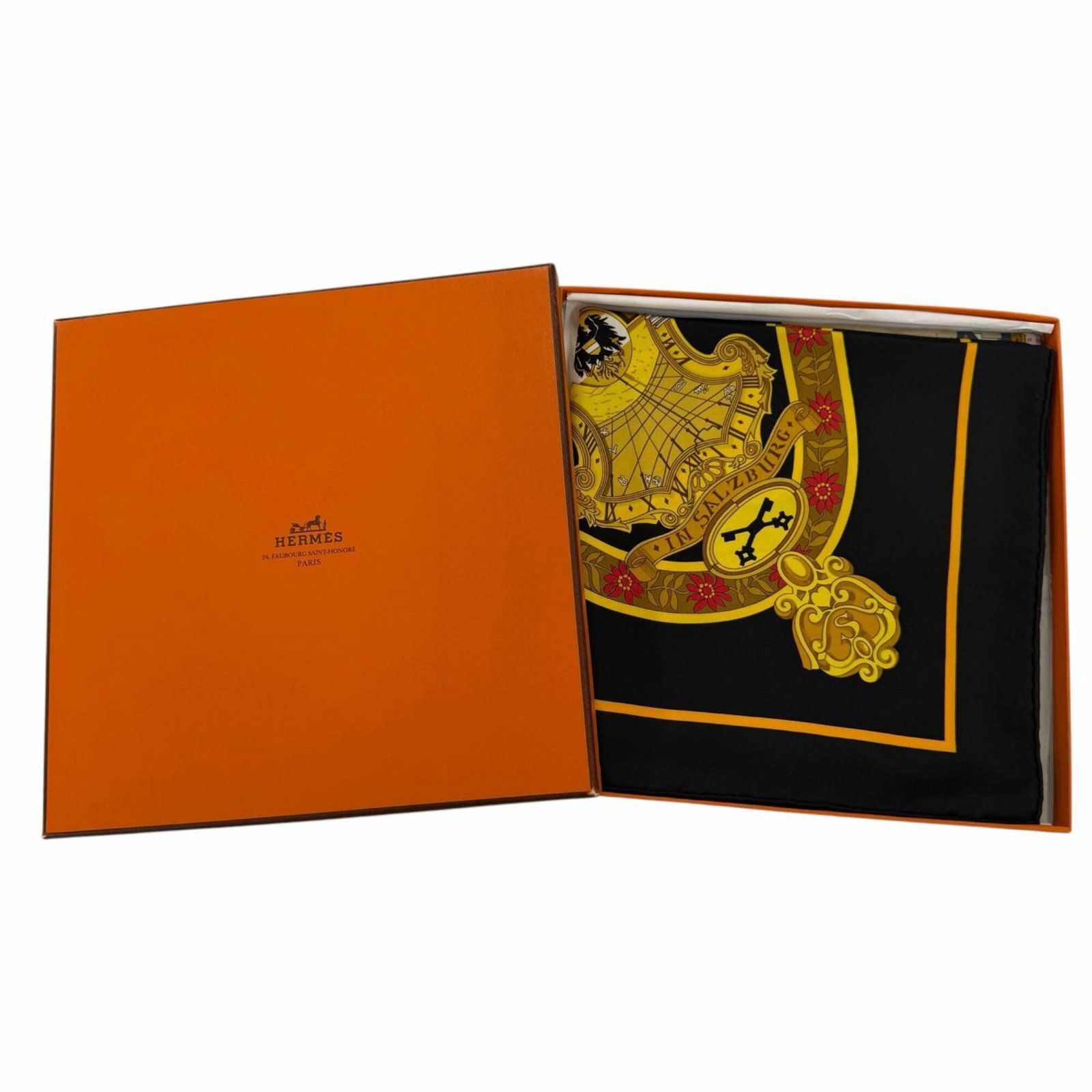 Silk Hermes Scarf - 2