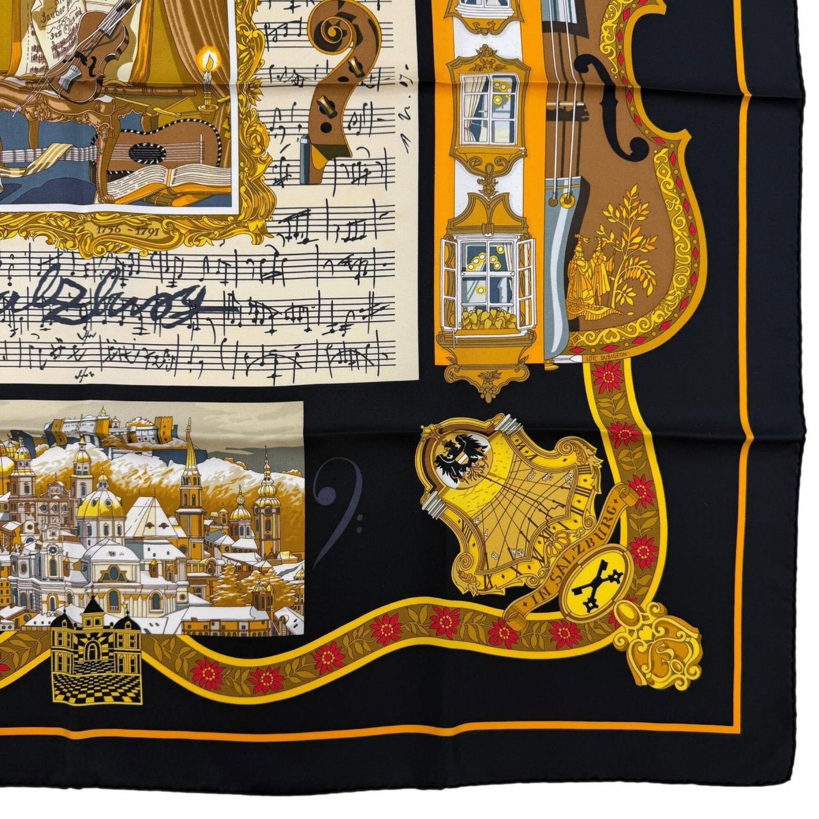 Silk Hermes Scarf - 5